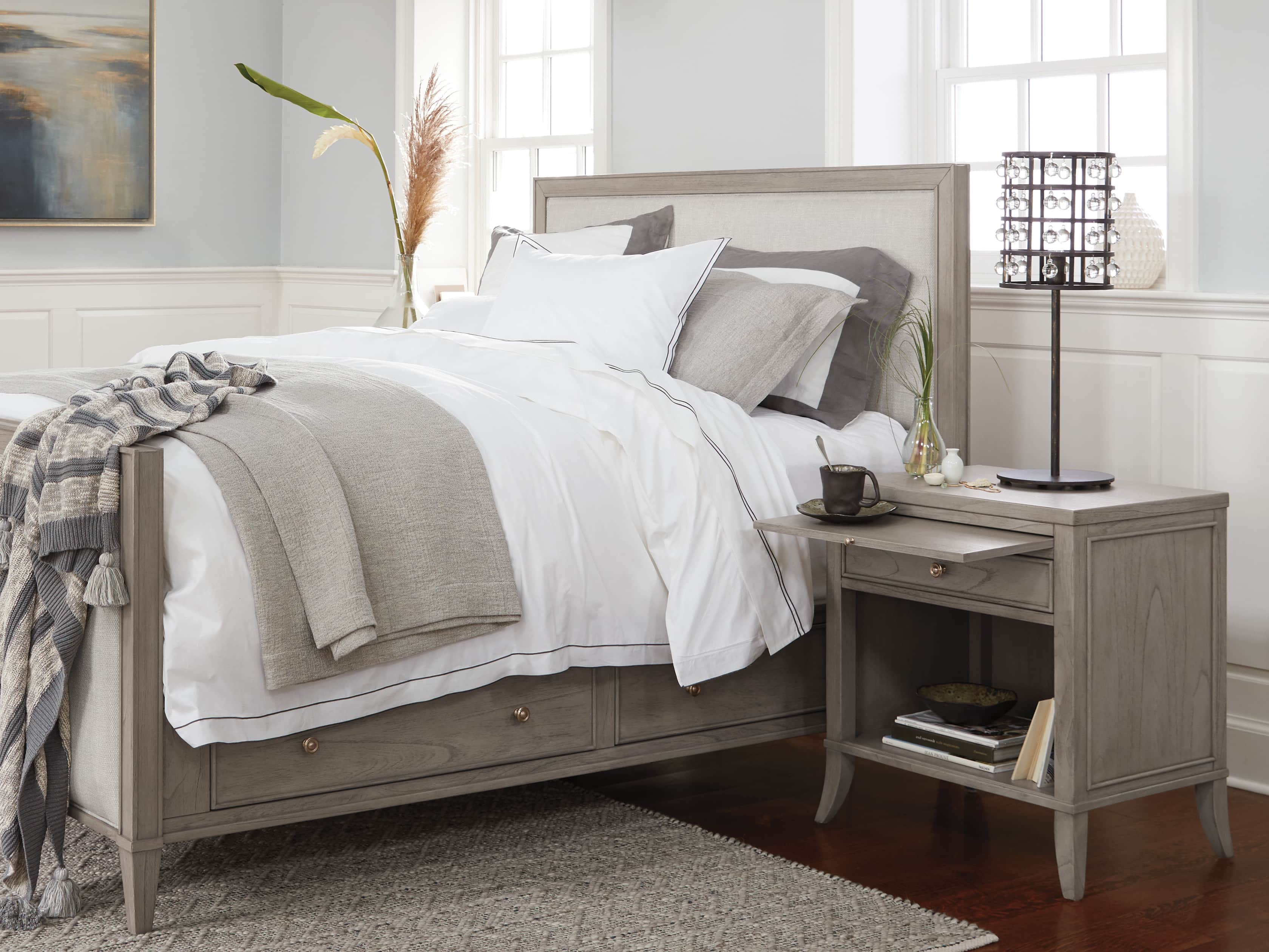 Bedside Tables and Unique Nightstands Arhaus Furniture