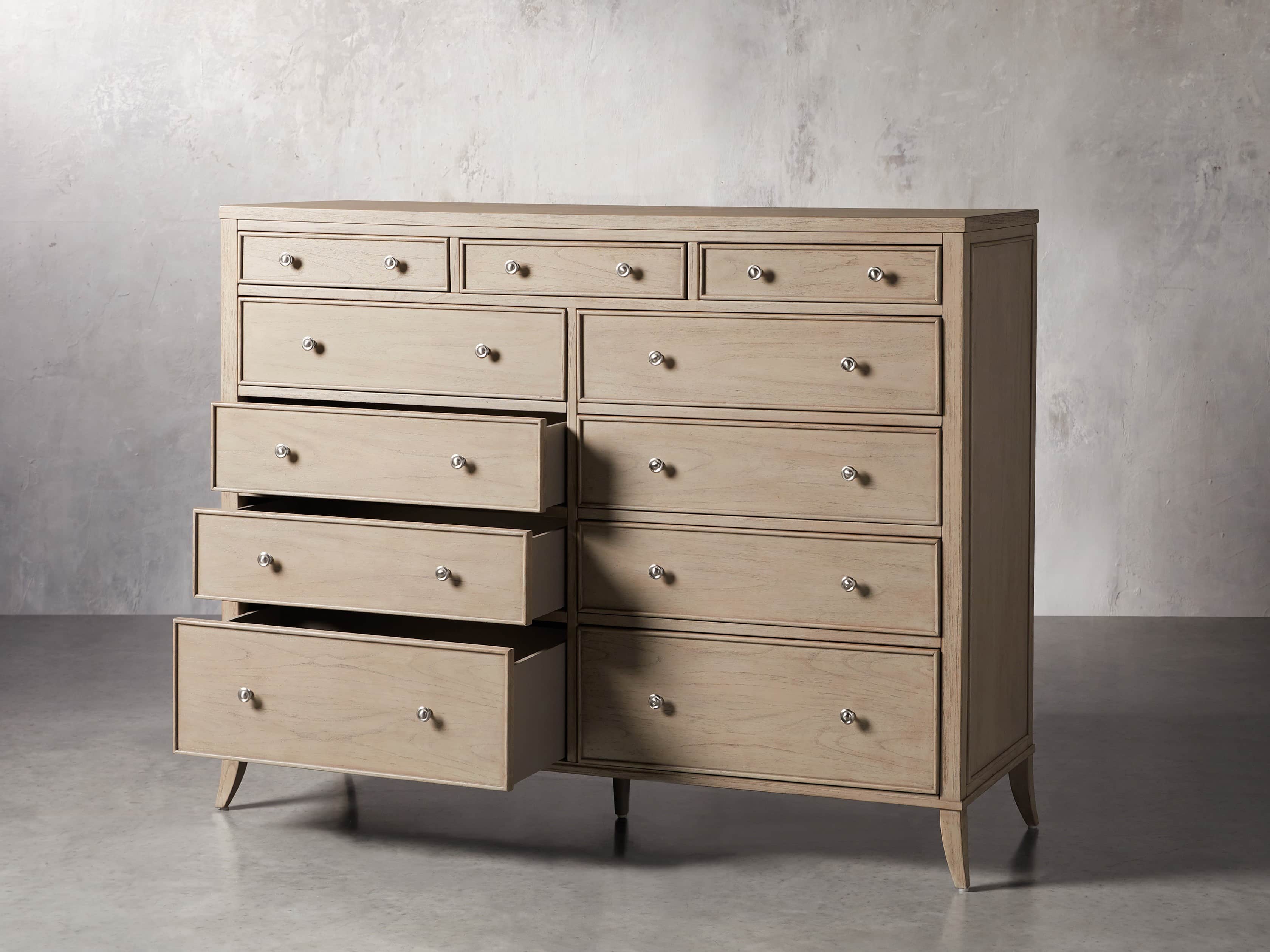Pearson Eleven Drawer Chest in Basa Natural, slide 2 of 7