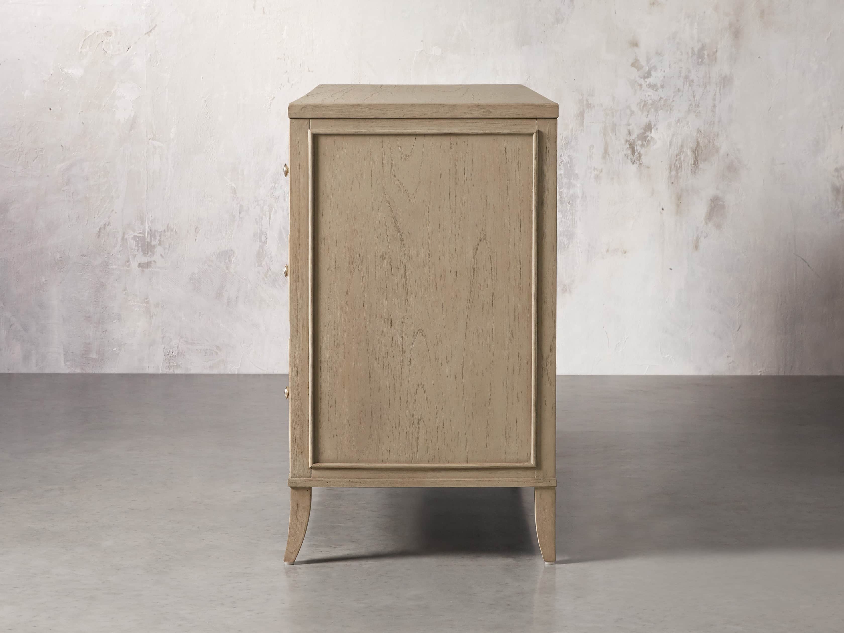 Pearson Six Drawer Wide Dresser in Basa Natural, slide 4 of 6