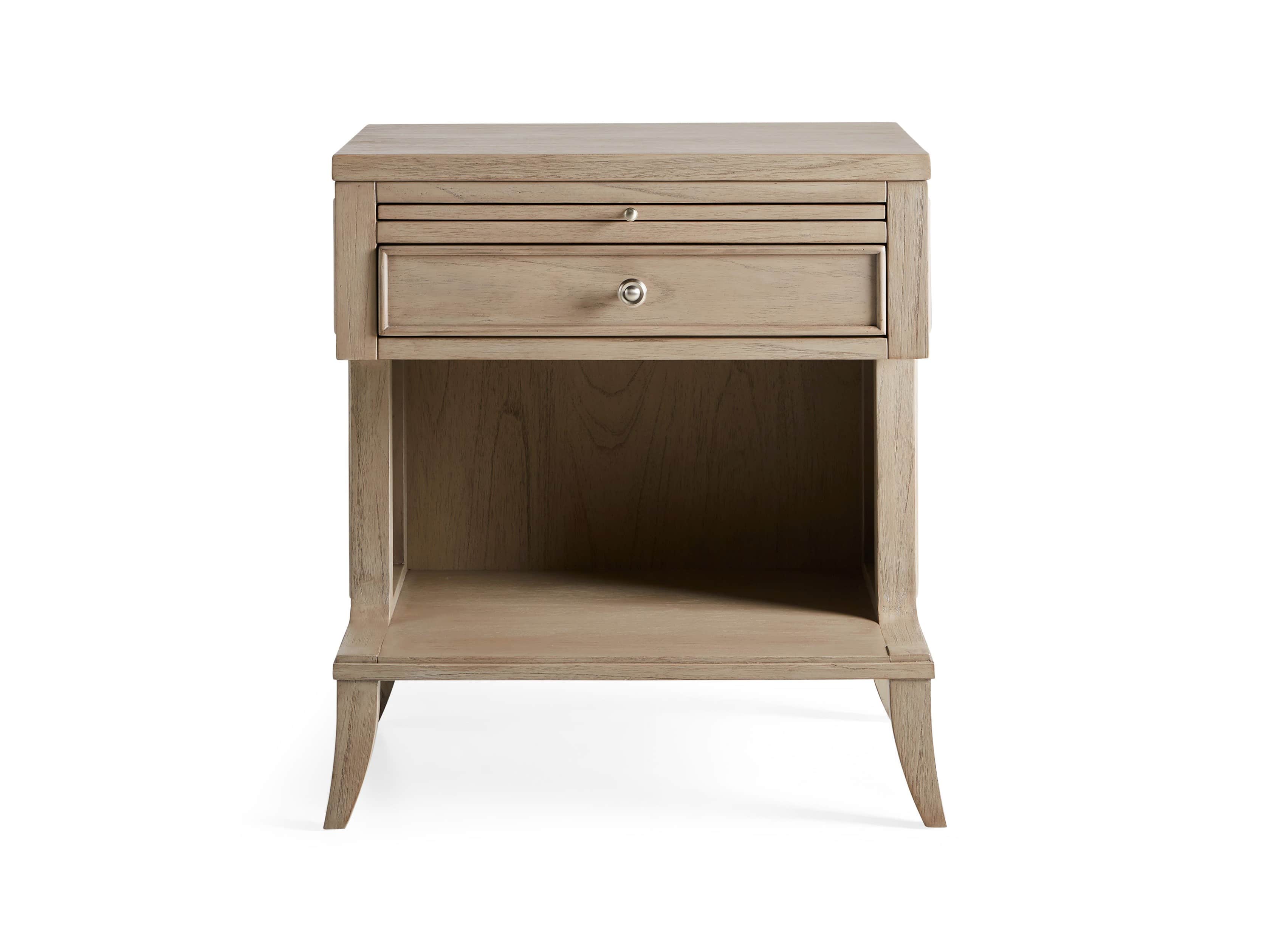 Pearson Storage Nightstand in Basa Natural