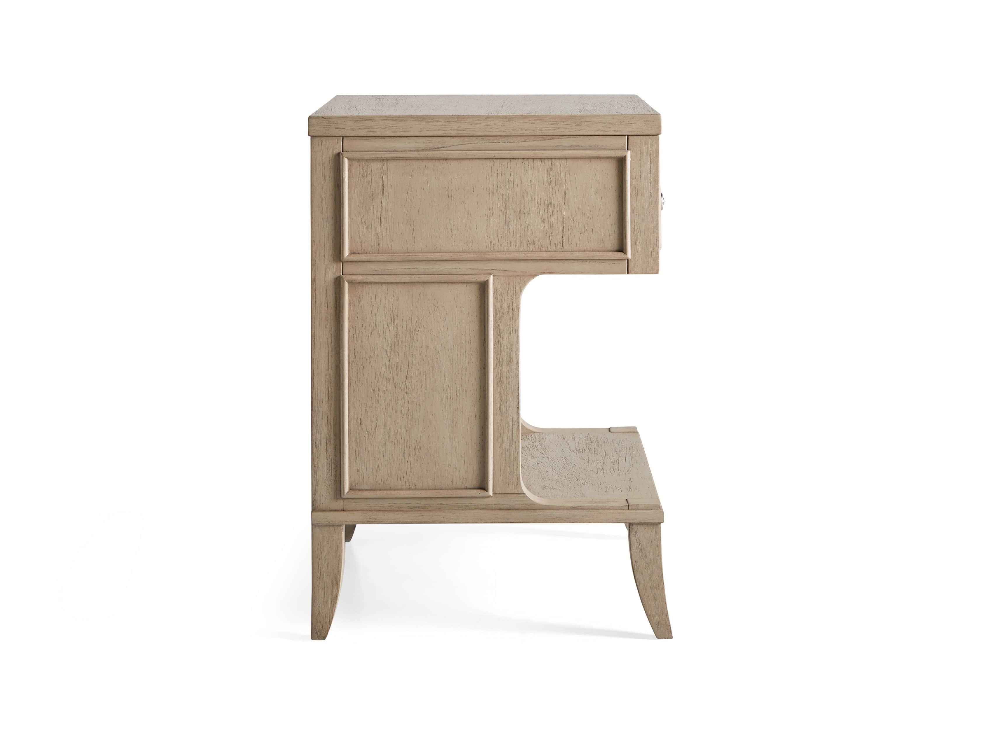 Pearson Storage Nightstand in Basa Natural