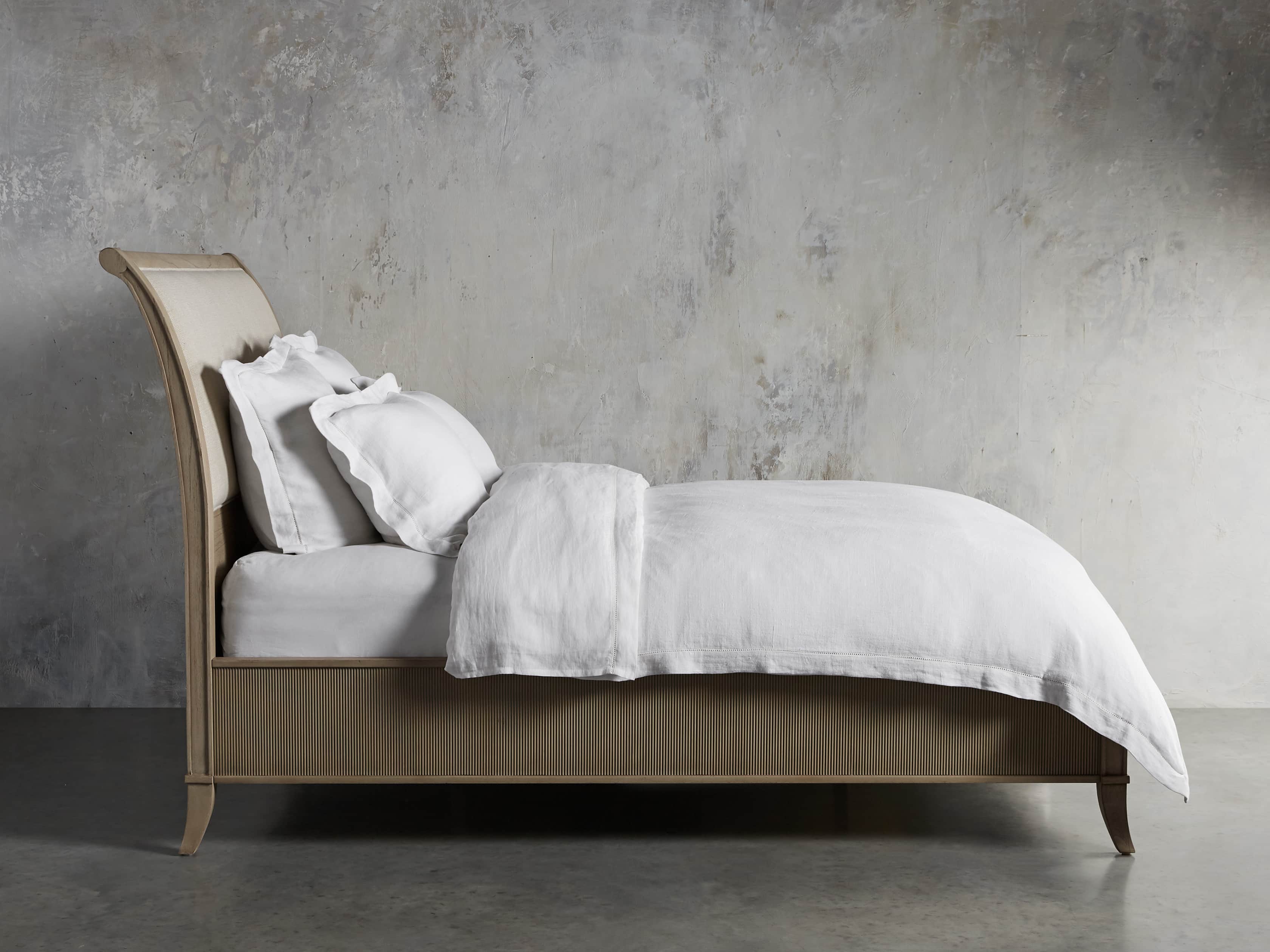 Pearson King Bed in Basa Natural, slide 2 of 4