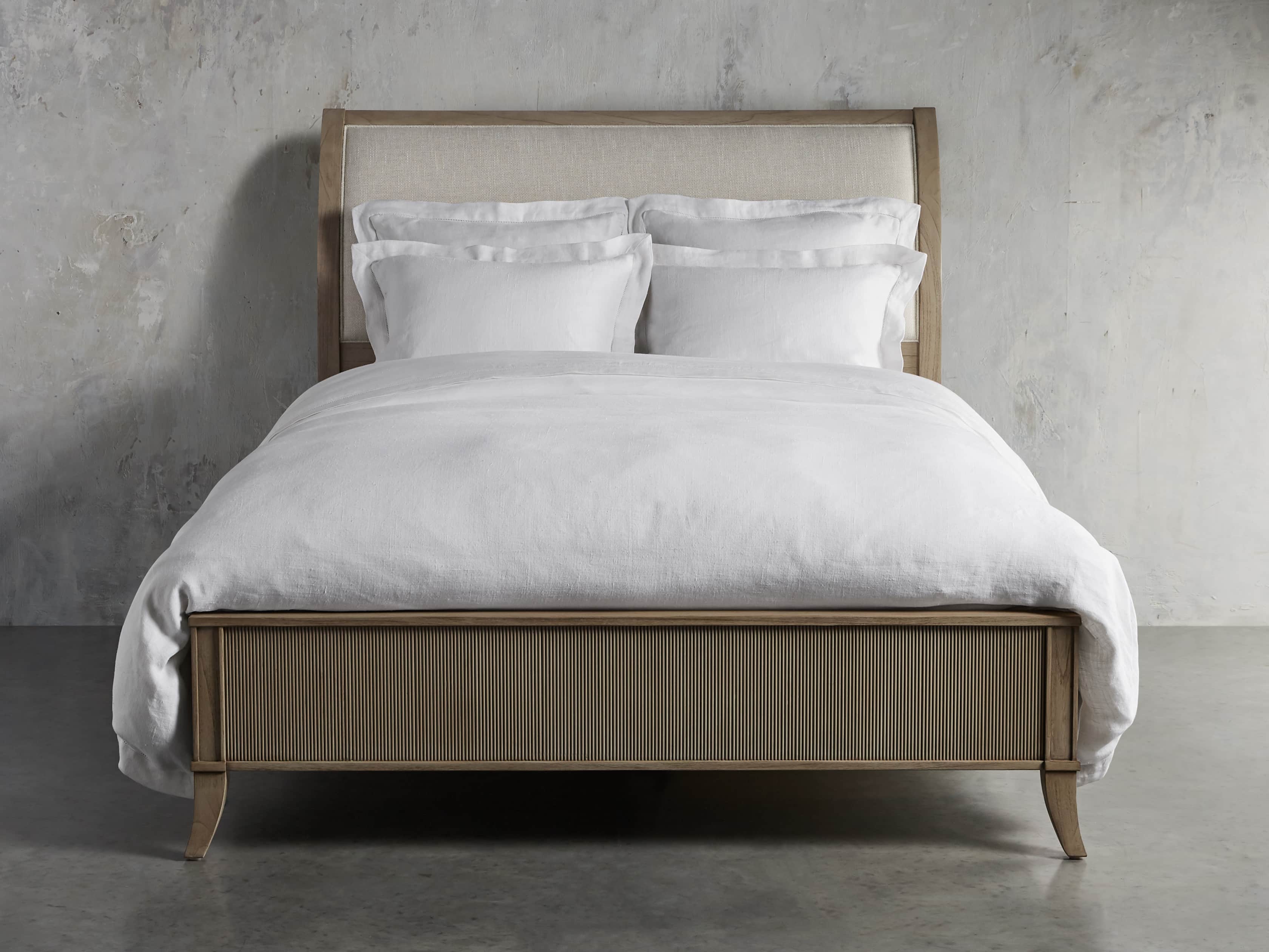 Pearson King Bed in Basa Natural, slide 3 of 4