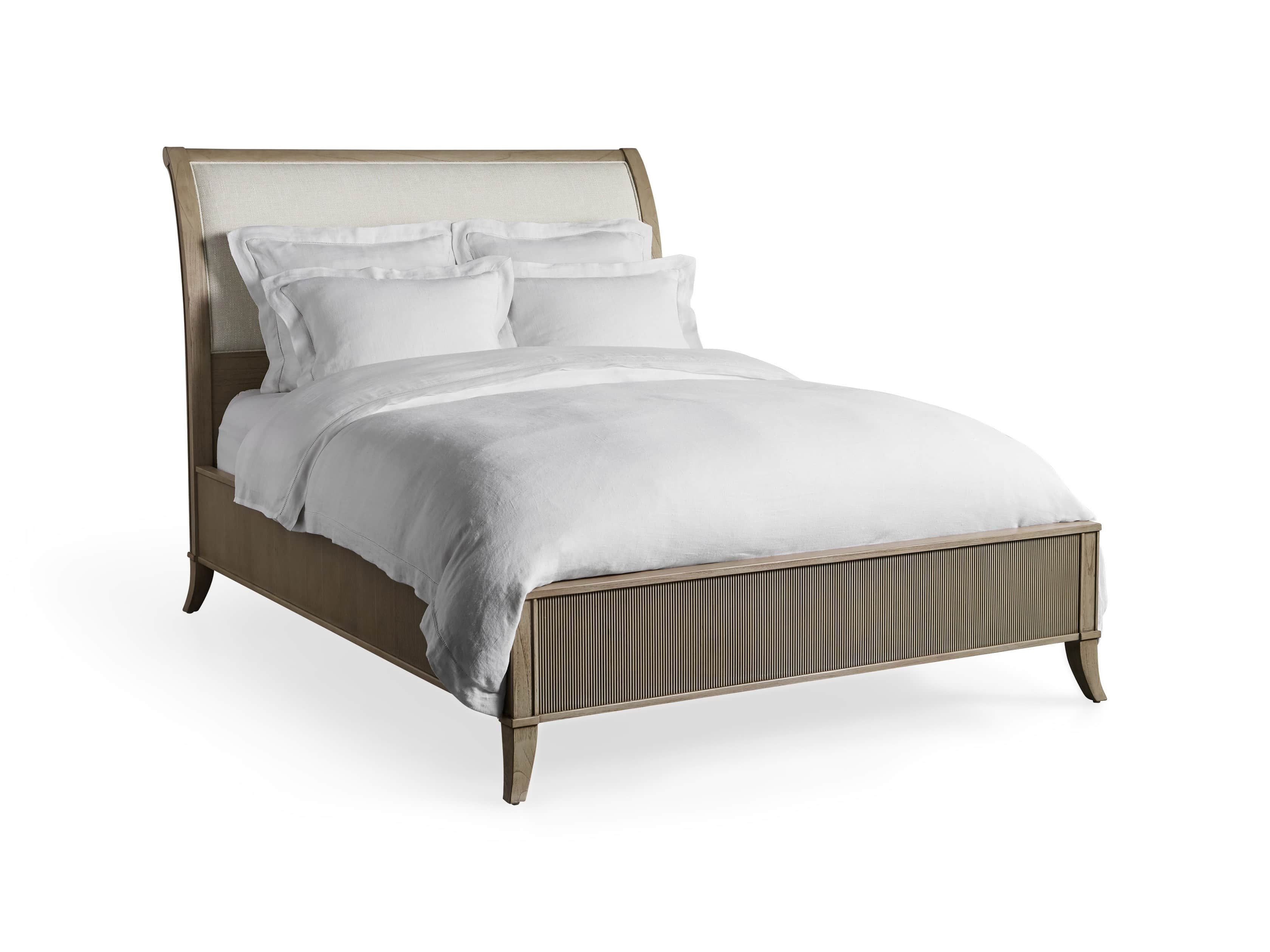 Pearson King Bed in Basa Natural, slide 4 of 4