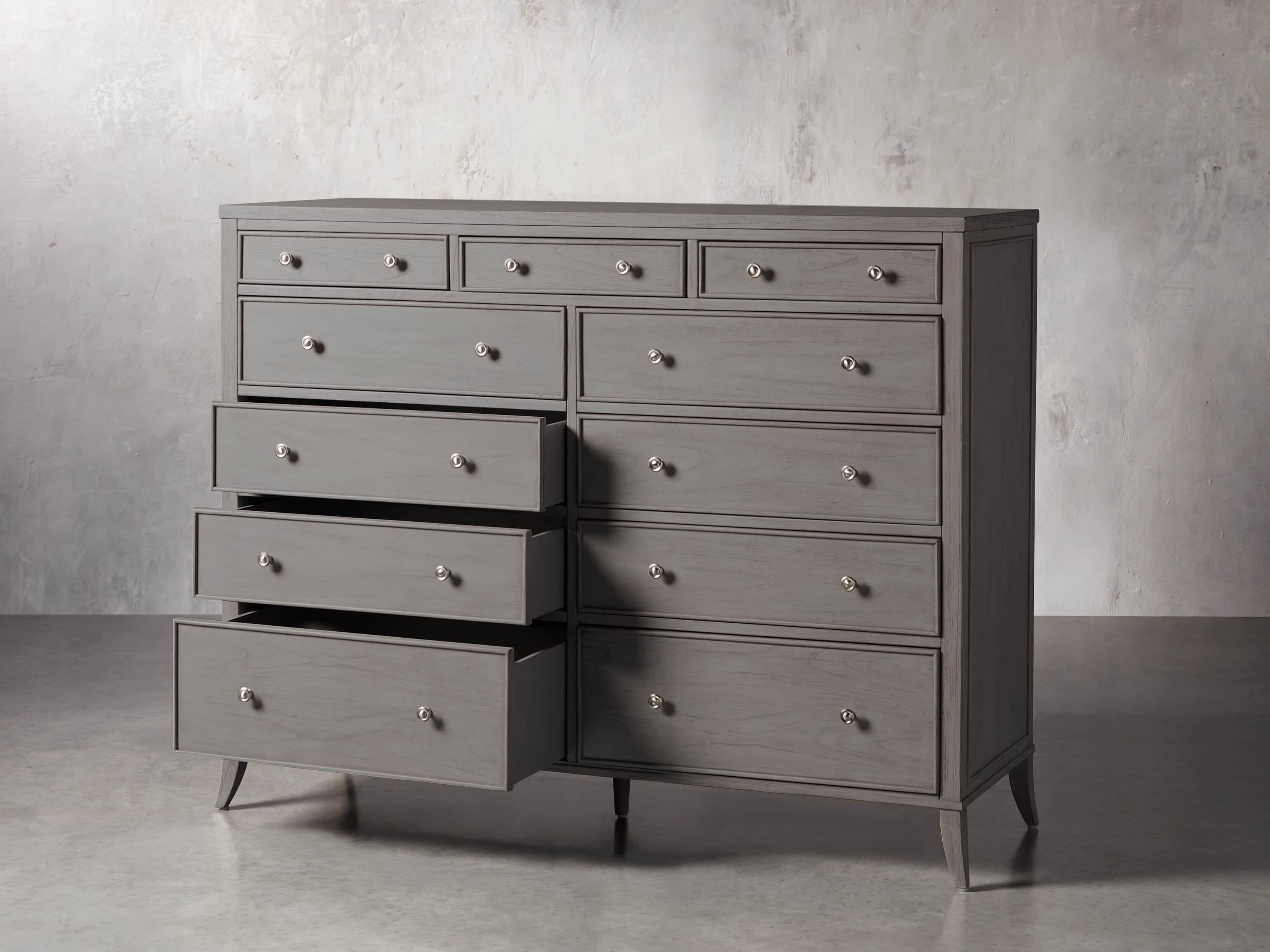 Pearson Eleven Drawer Chest in Stratus, slide 2 of 7