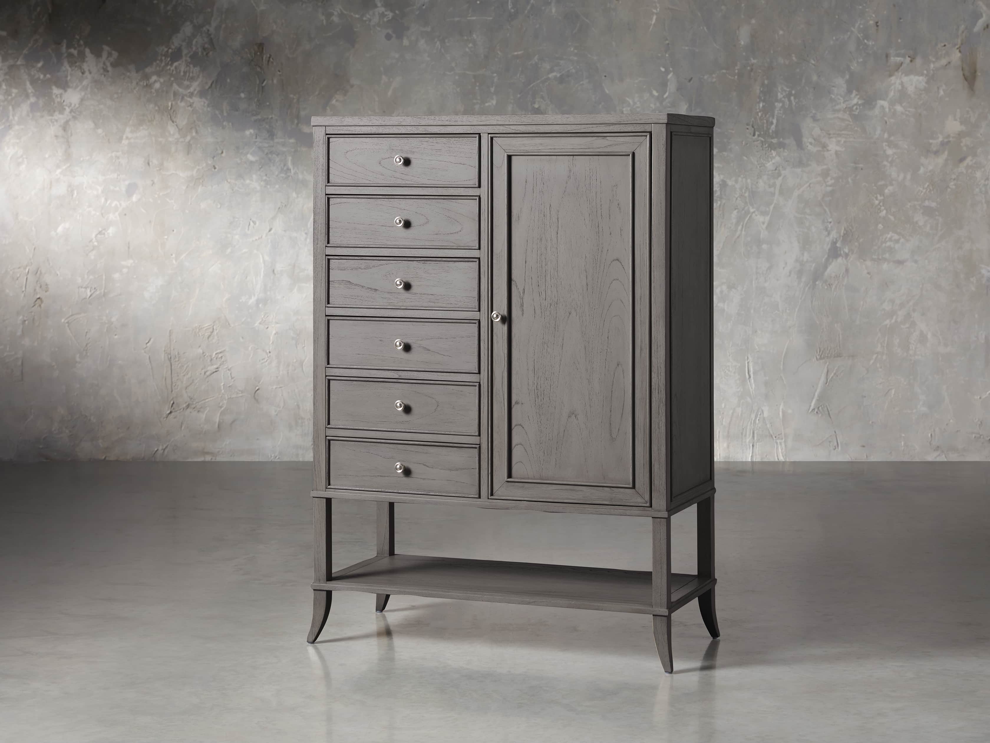 Pearson 54" Armoire in Stratus, slide 2 of 4