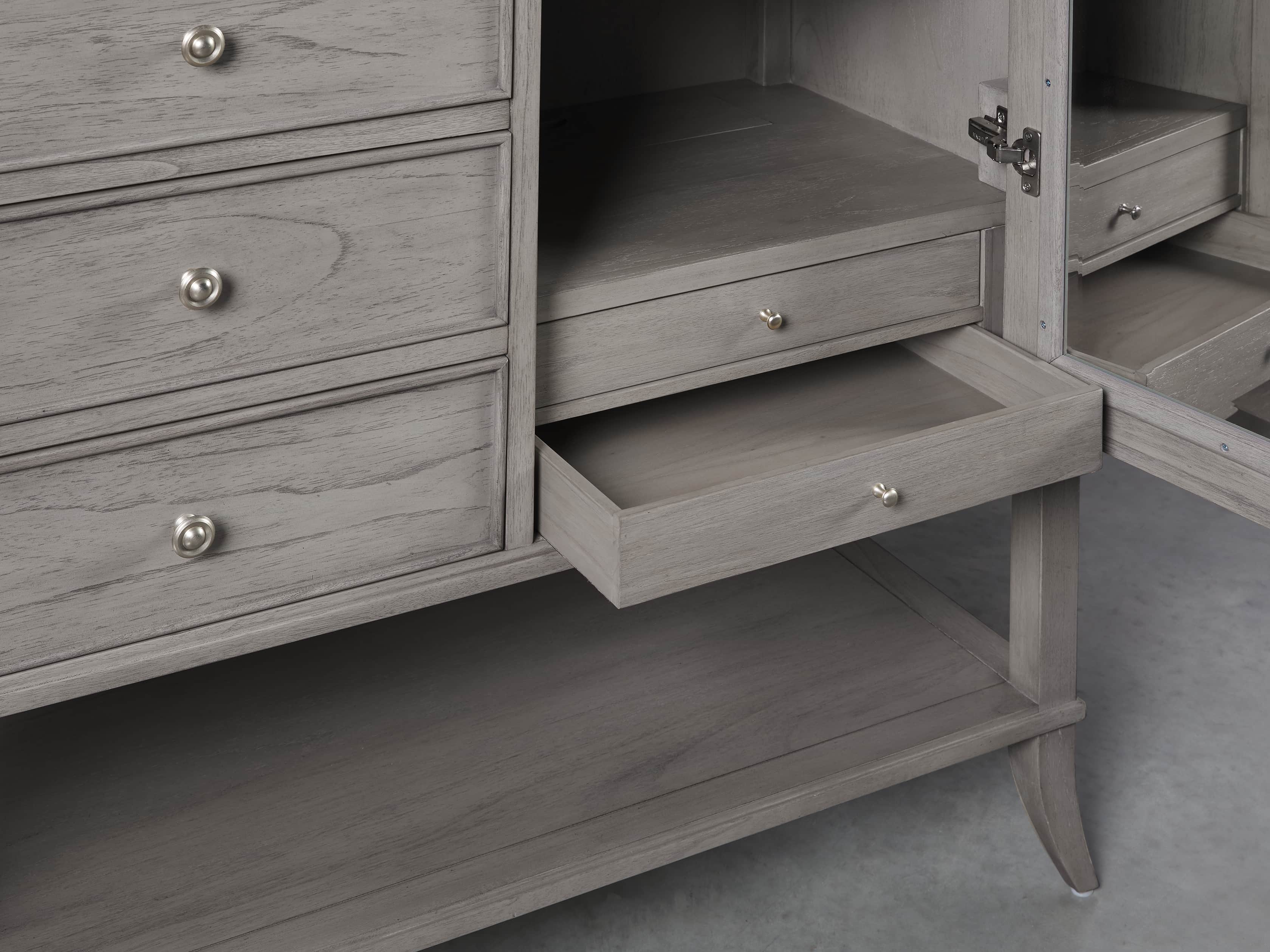 Pearson 54" Armoire in Stratus, slide 3 of 4