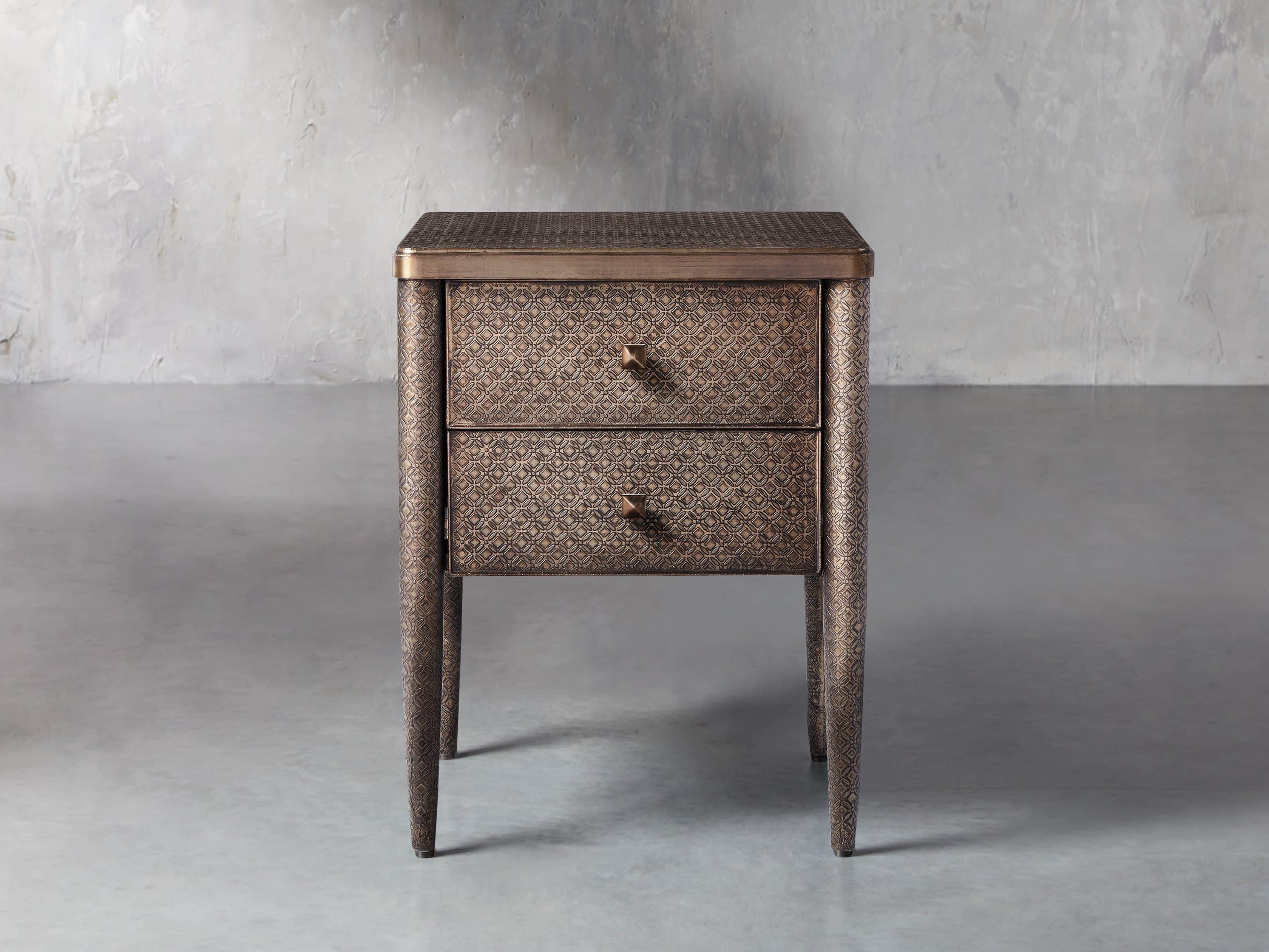 Percy 2 Drawer Nightstand