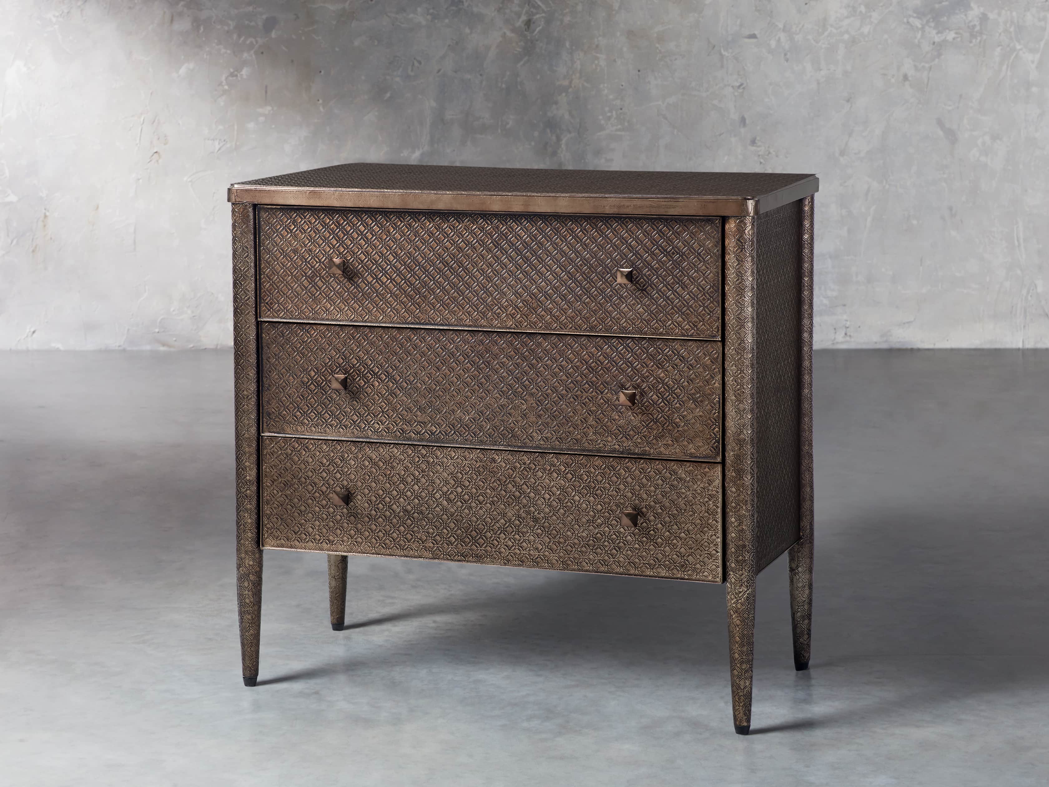 Percy Three Drawer Chest Arhaus