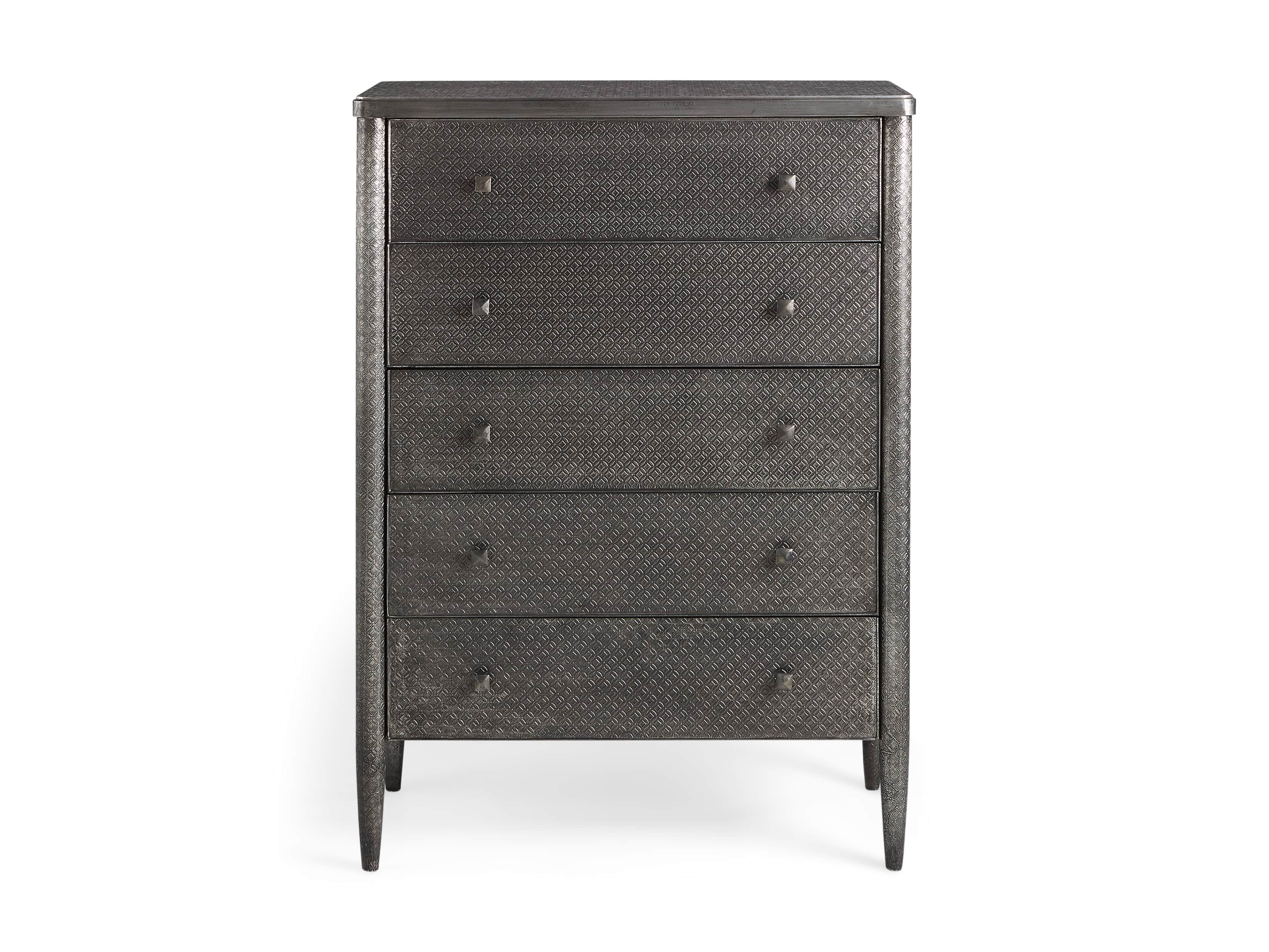 Percy Tall Dresser in Antique Nickel