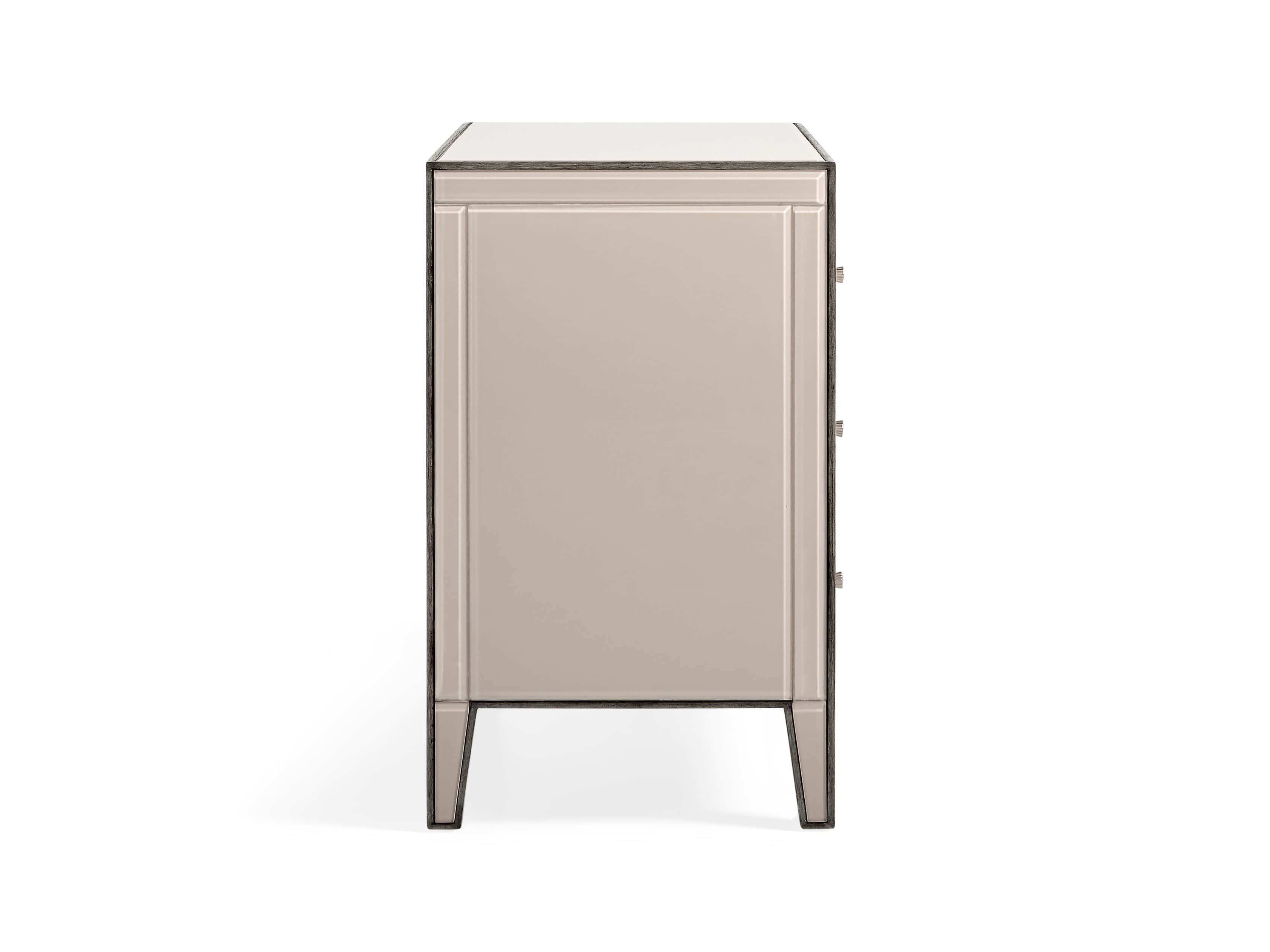 Reese 42" Three Drawer Chest in Galleria Blush, slide 5 of 8