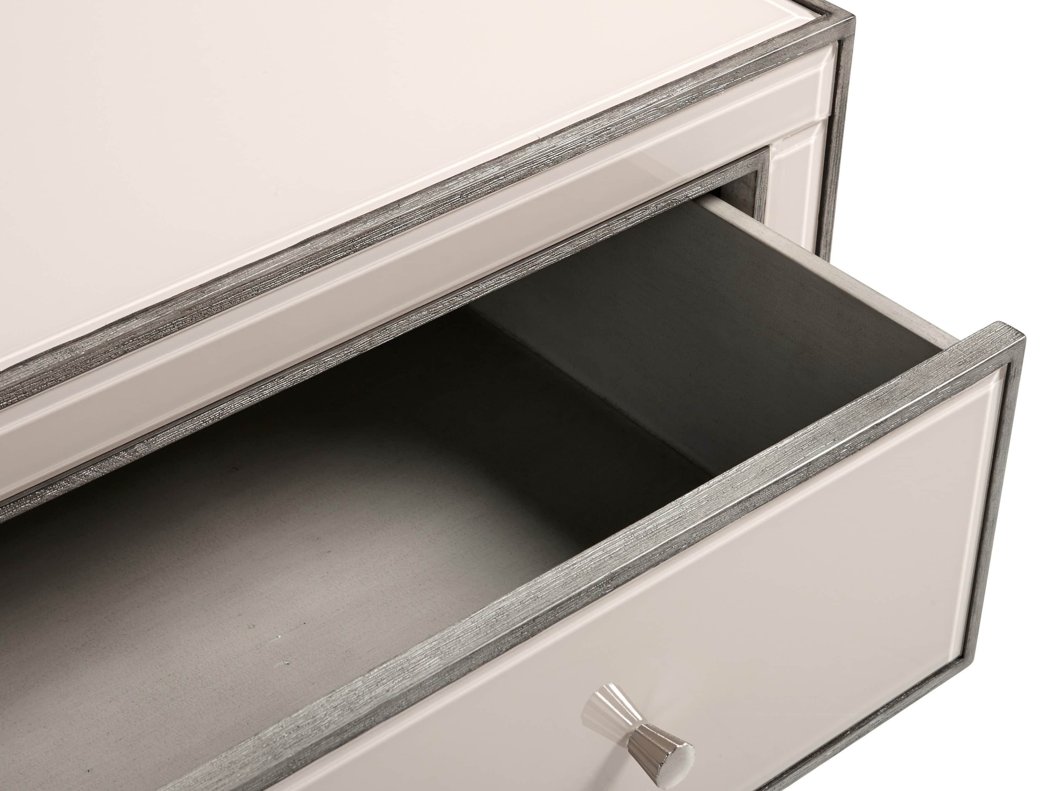 Reese 42" Three Drawer Chest in Galleria Blush, slide 6 of 8