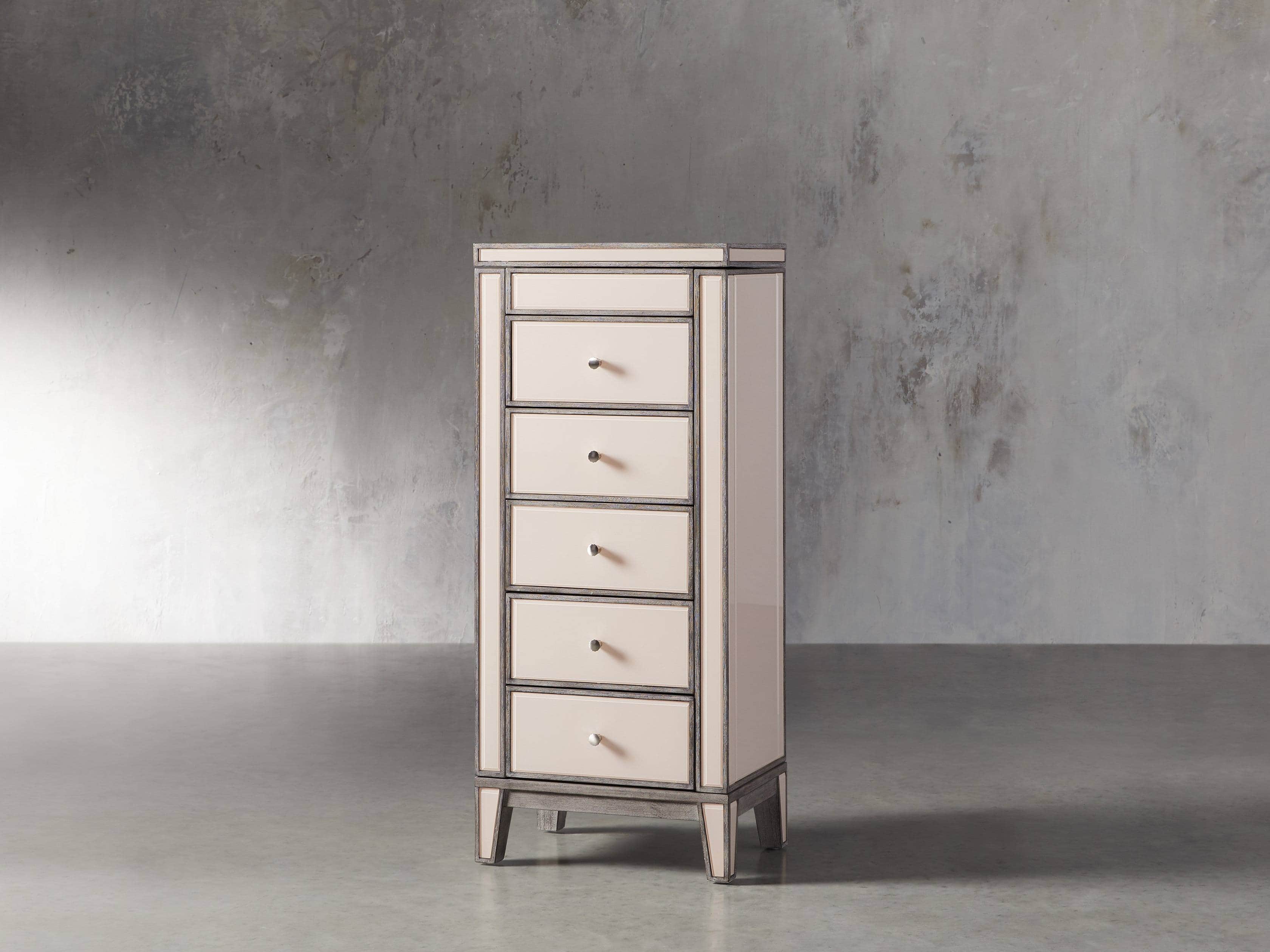 Reese 20" Jewelry Chest in Galleria Blush, slide 2 of 10