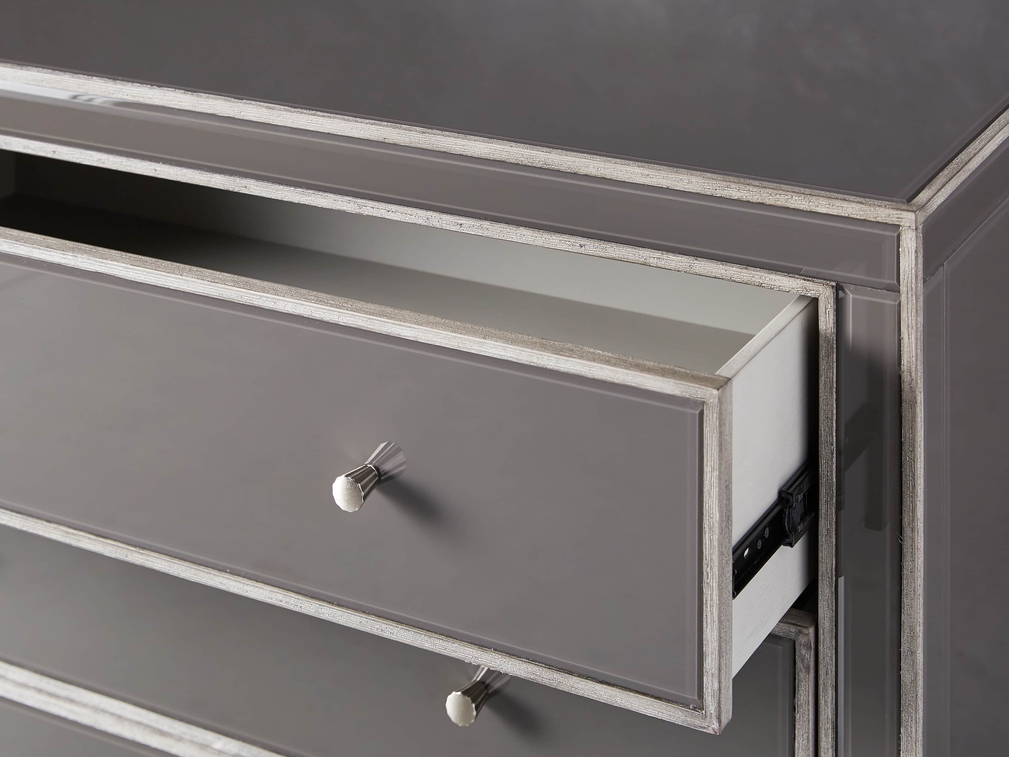 Reese 42" 3 Drawer Chest in Galleria Grey
