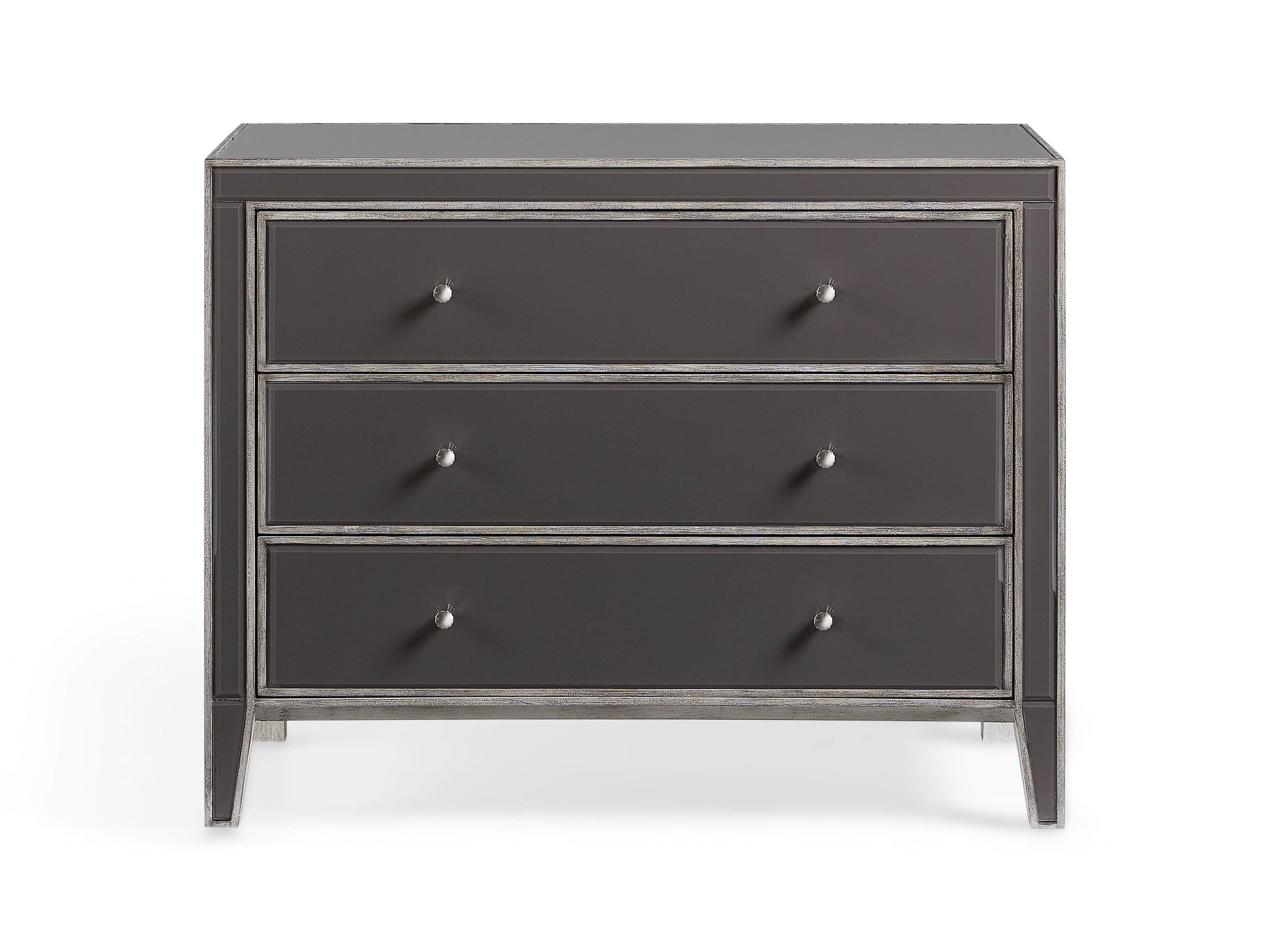 Reese 42" 3 Drawer Chest in Galleria Grey
