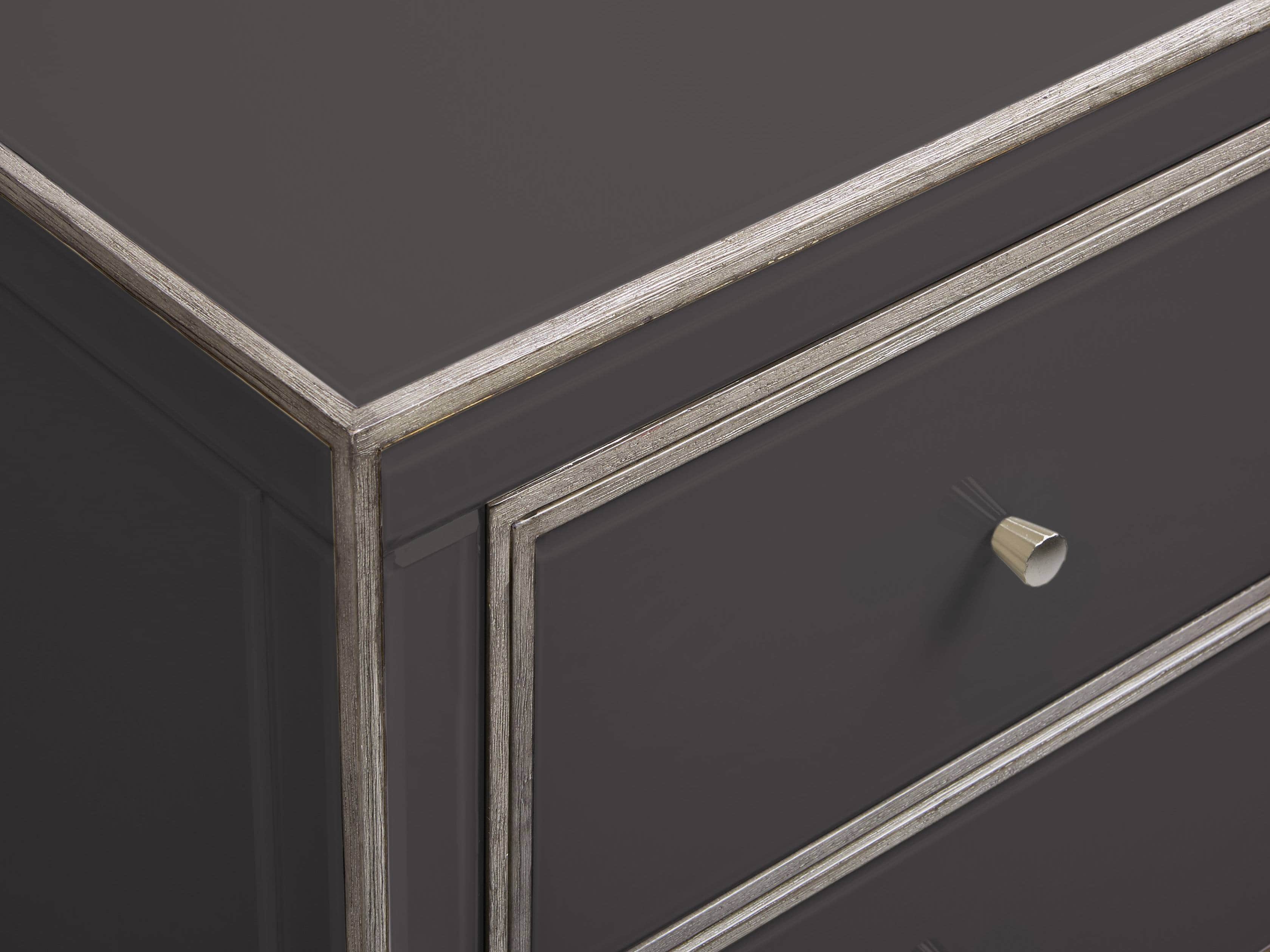 Reese 23" 2 Drawer Nightstand in Galleria Grey