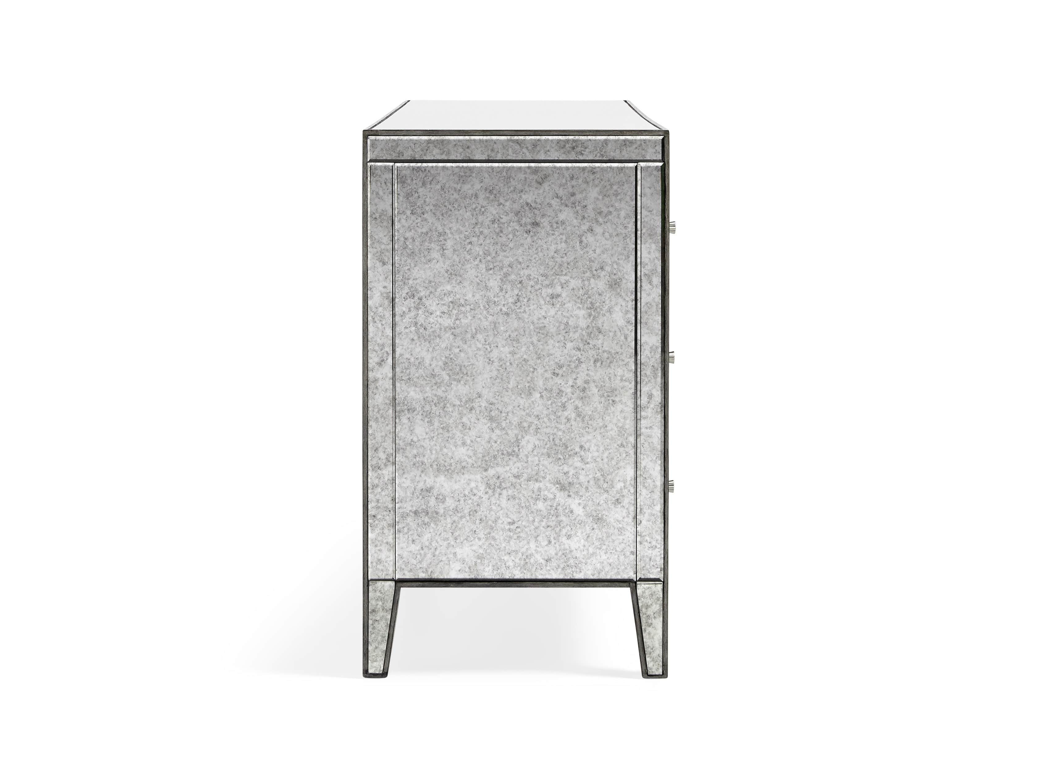 Reese 72" Wide Dresser in Antique Mirror