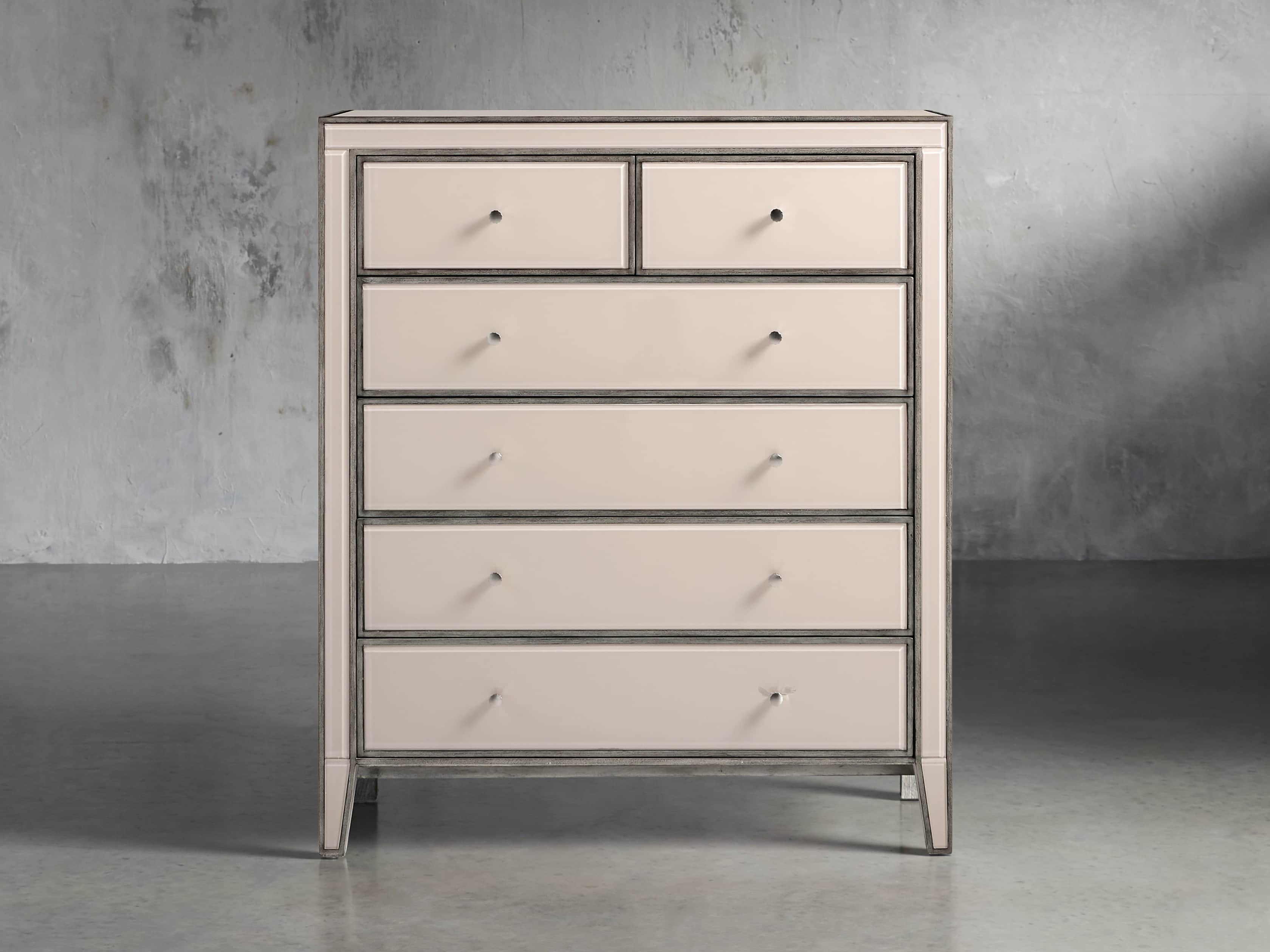 Reese Tall Dressers in Galleria Blush, slide 1 of 6