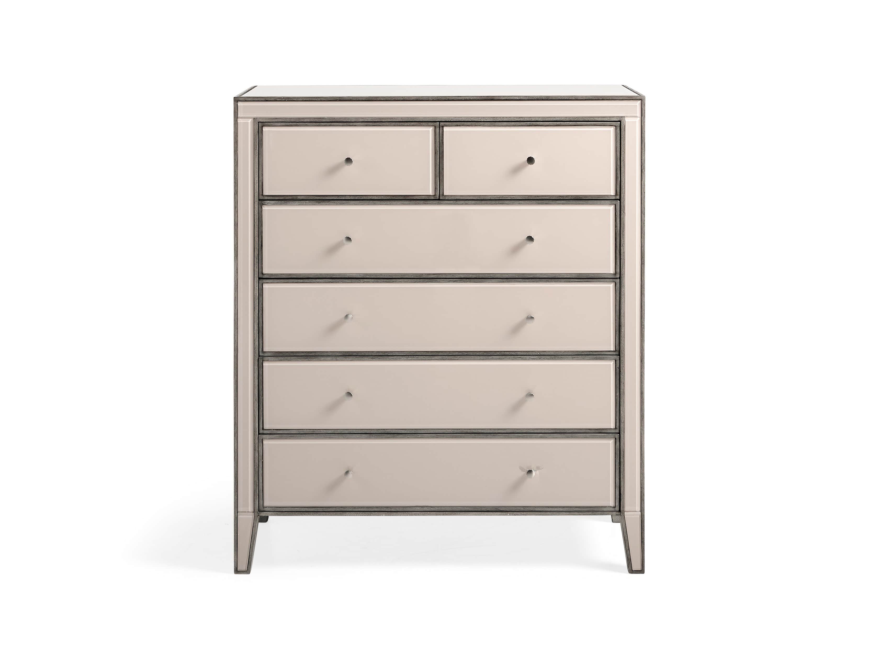 Reese Tall Dressers in Galleria Blush, slide 2 of 6
