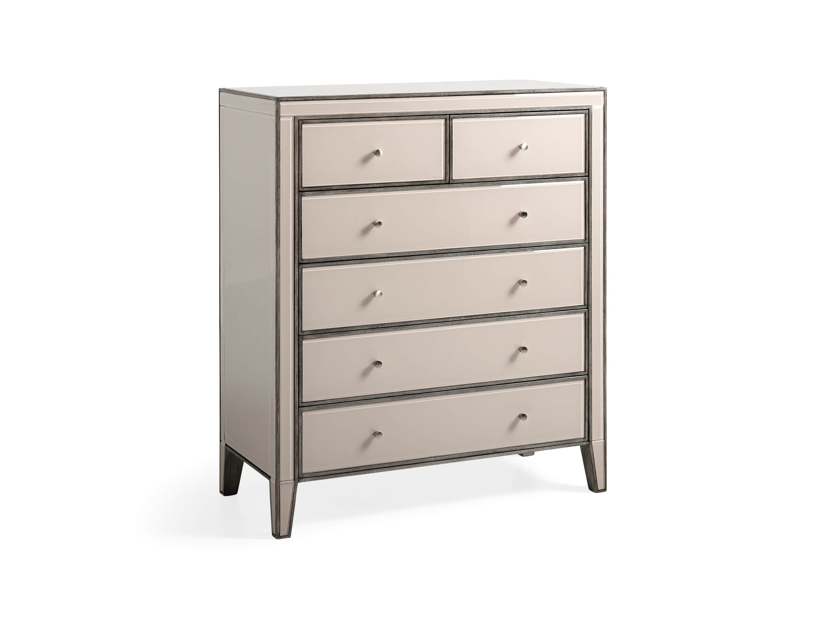 Reese Tall Dressers in Galleria Blush, slide 3 of 6
