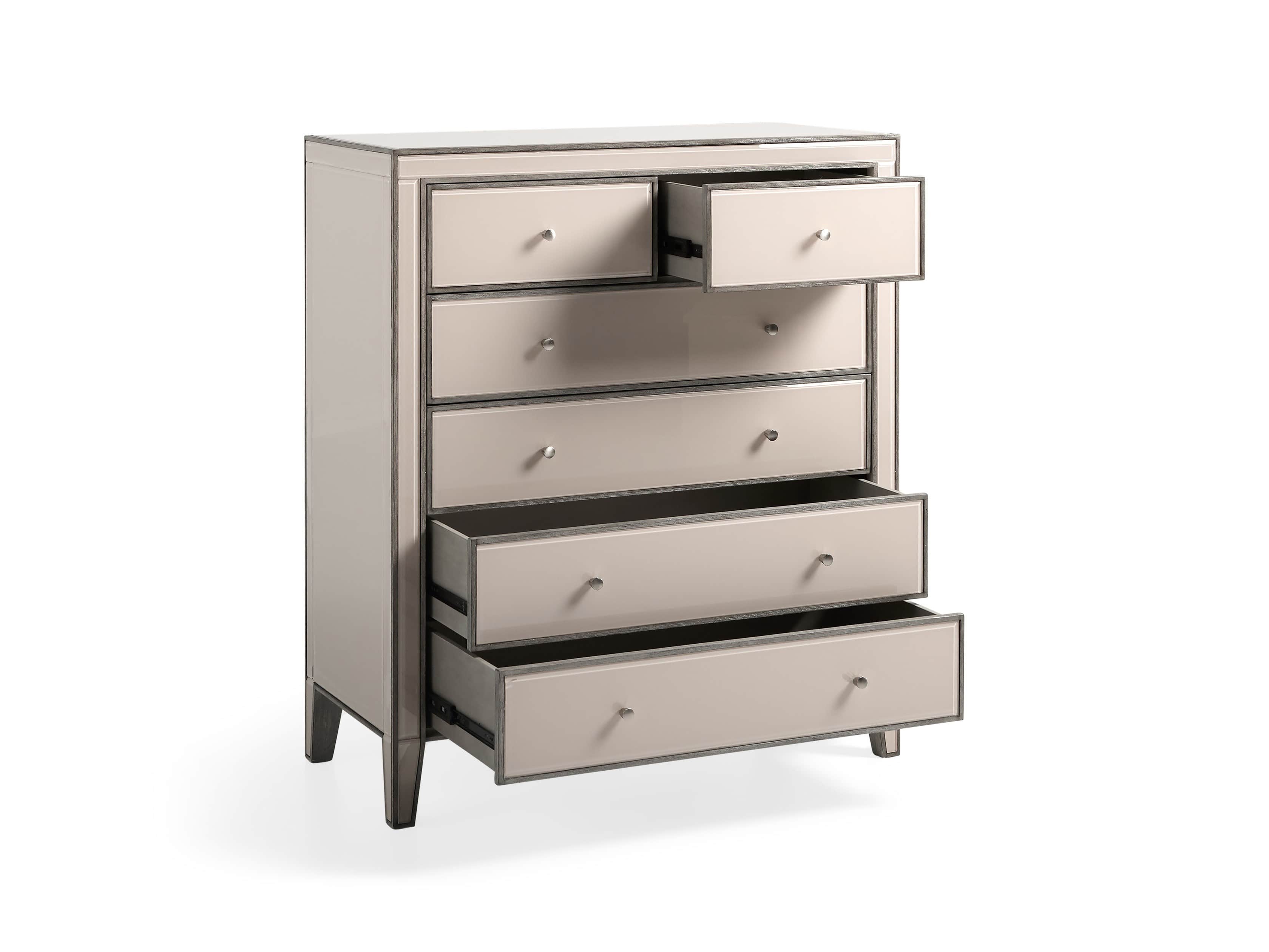 Reese Tall Dressers in Galleria Blush, slide 4 of 6