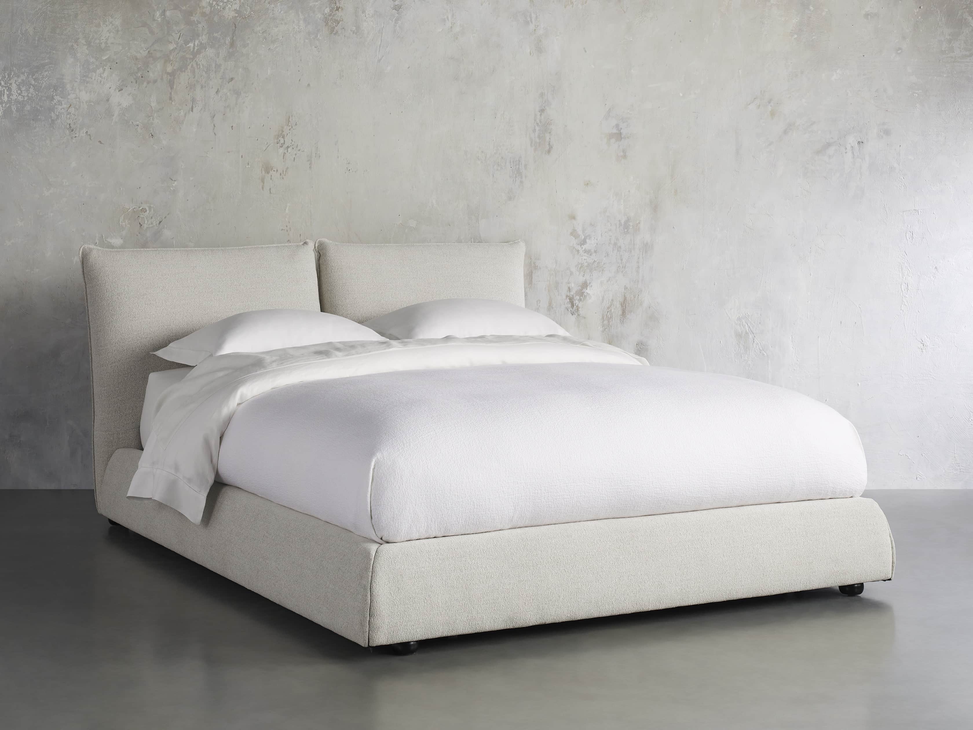 Rigby King Bed in Cushing Frost, slide 2 of 7