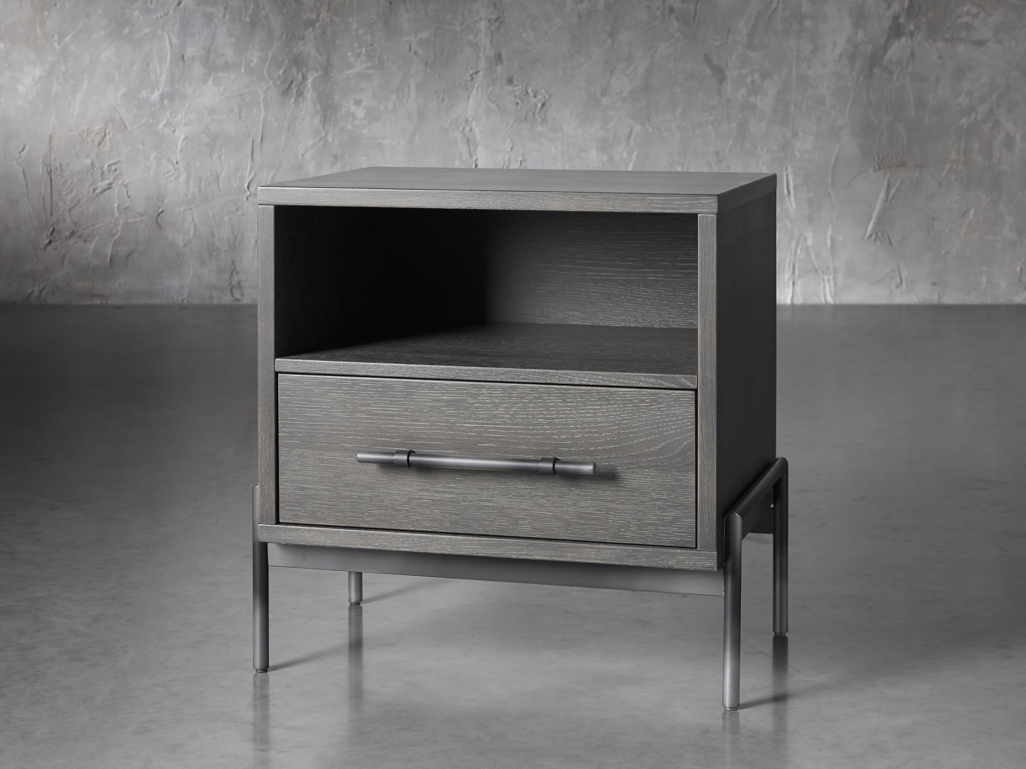 Sullivan 28.75" Nightstand in Northman Cinder, slide 2 of 4