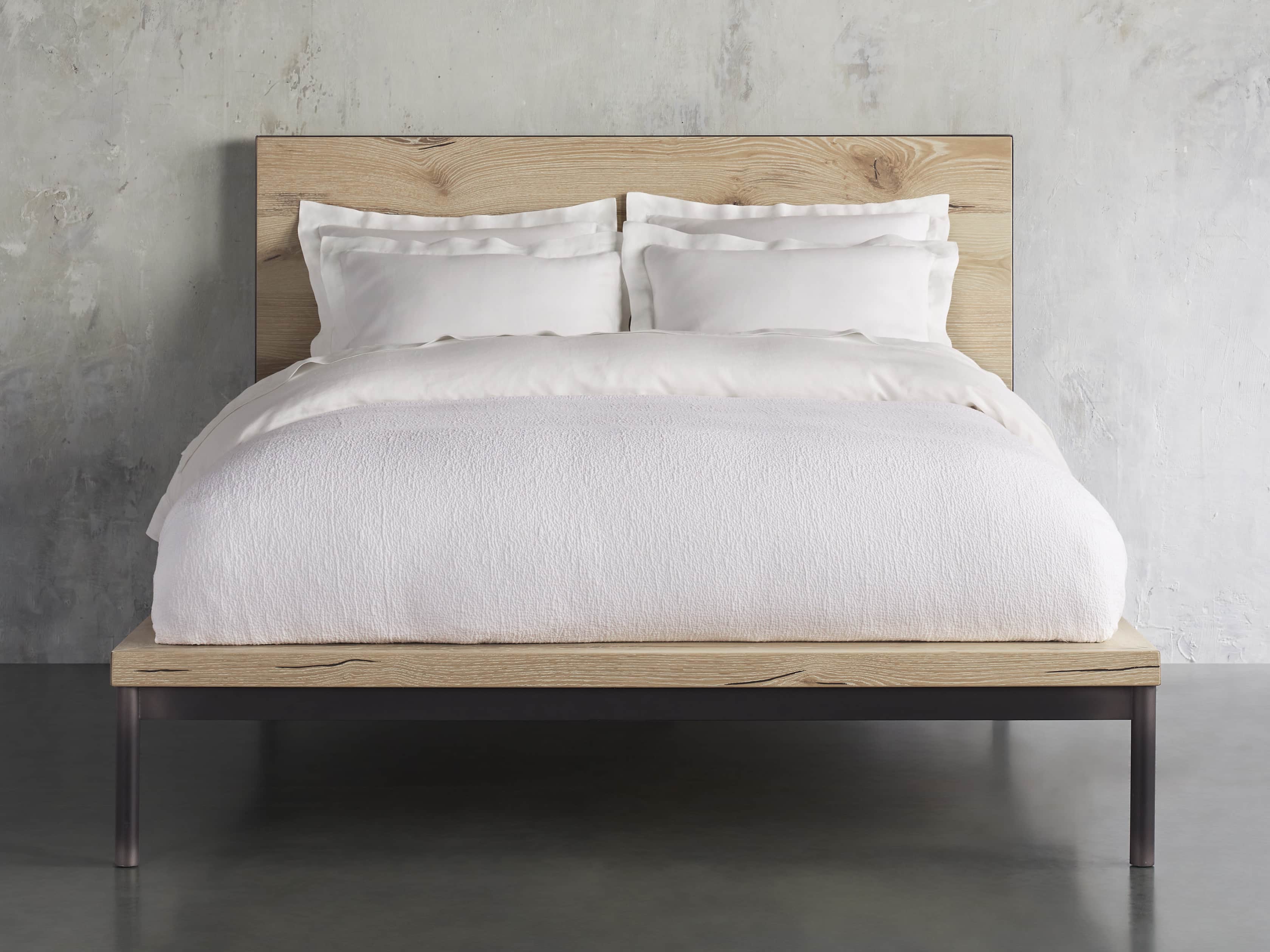 Sullivan Queen Bed in Northman Sable, slide 3 of 7