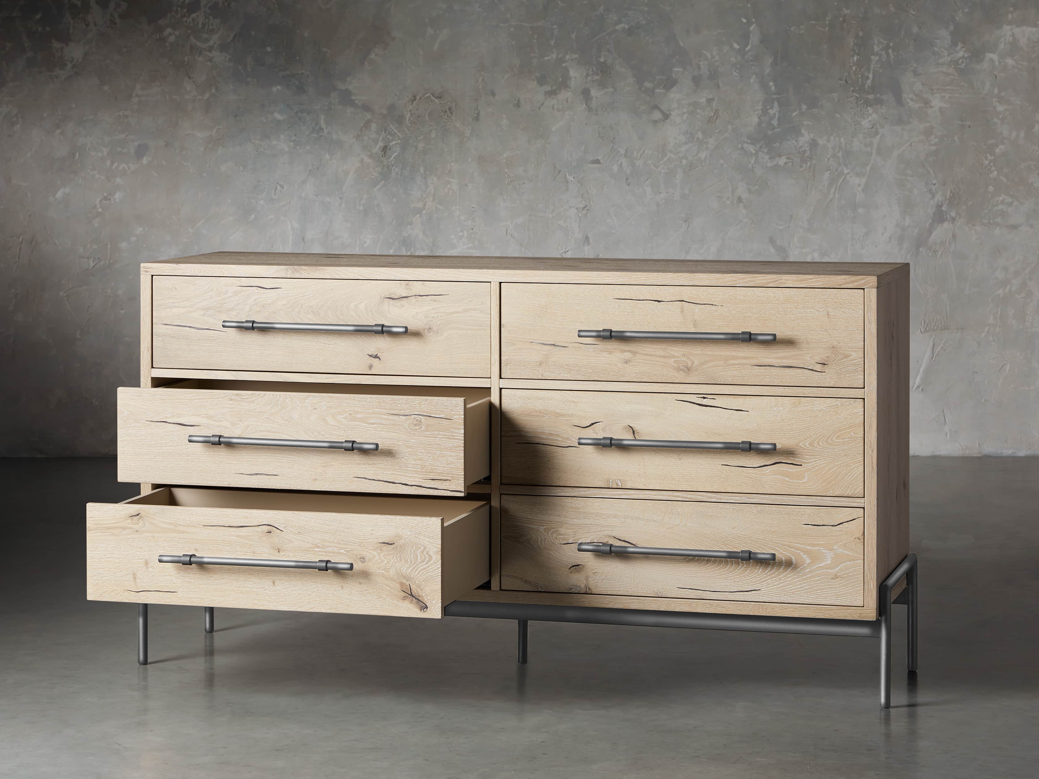 Sullivan 65" Wide Dresser in Northman Sable, slide 3 of 8