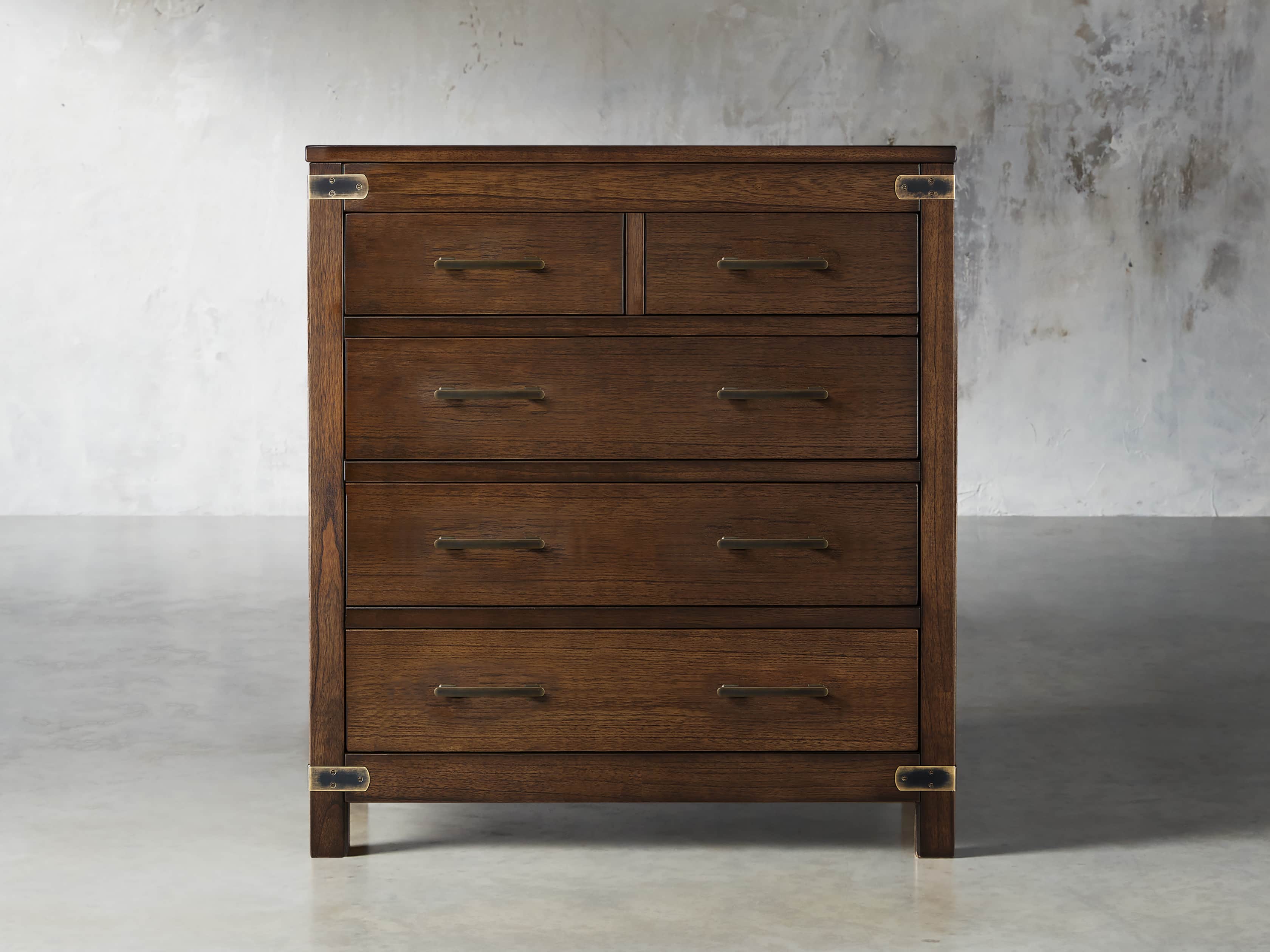 Tremont 2 Over 3 Drawer Dresser In Midnight Java