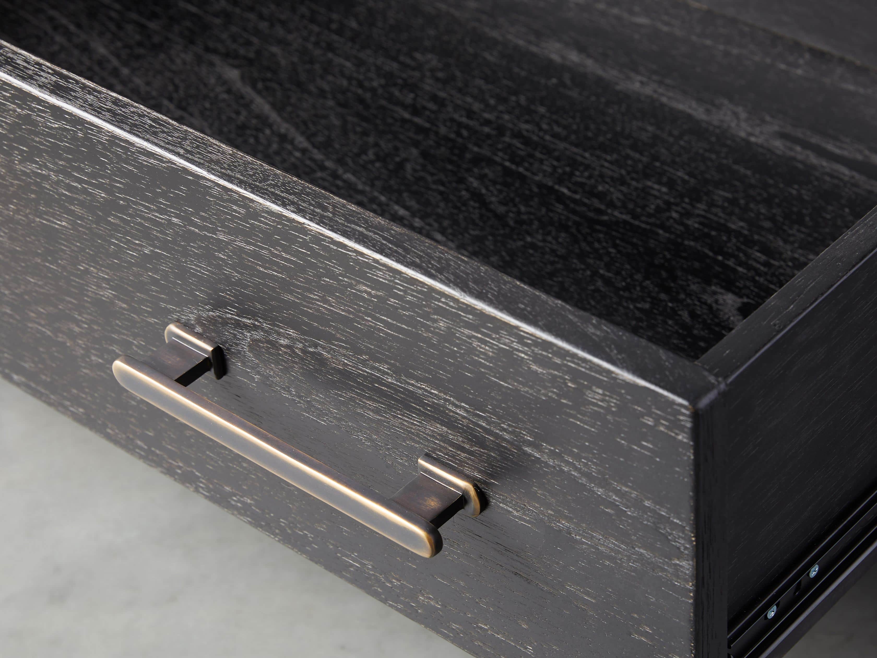 Tremont 3 Drawer Chest in Dry Branch Black