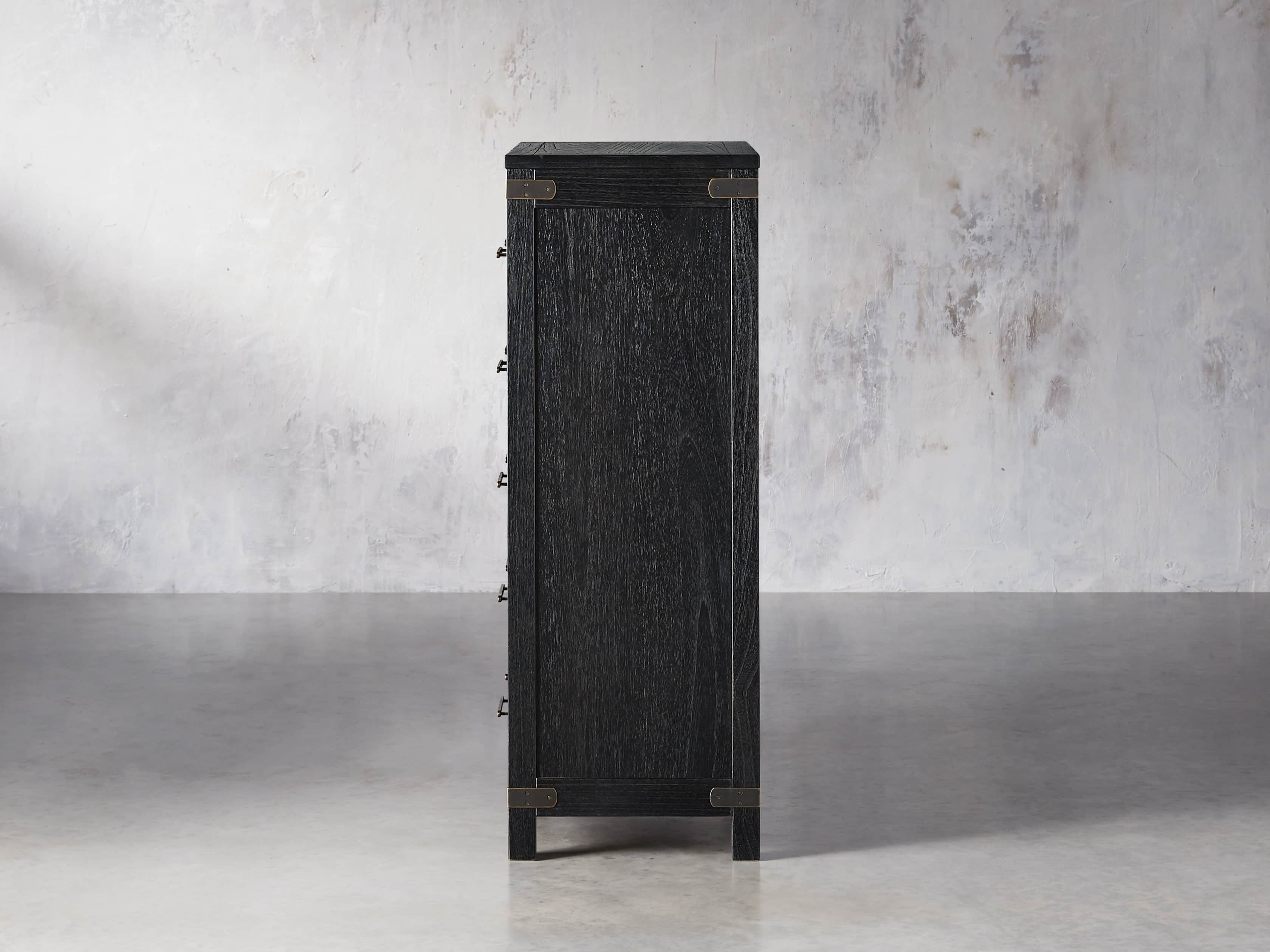 Tremont 5 Drawer Dresser In Dry Branch Black, slide 4 of 6