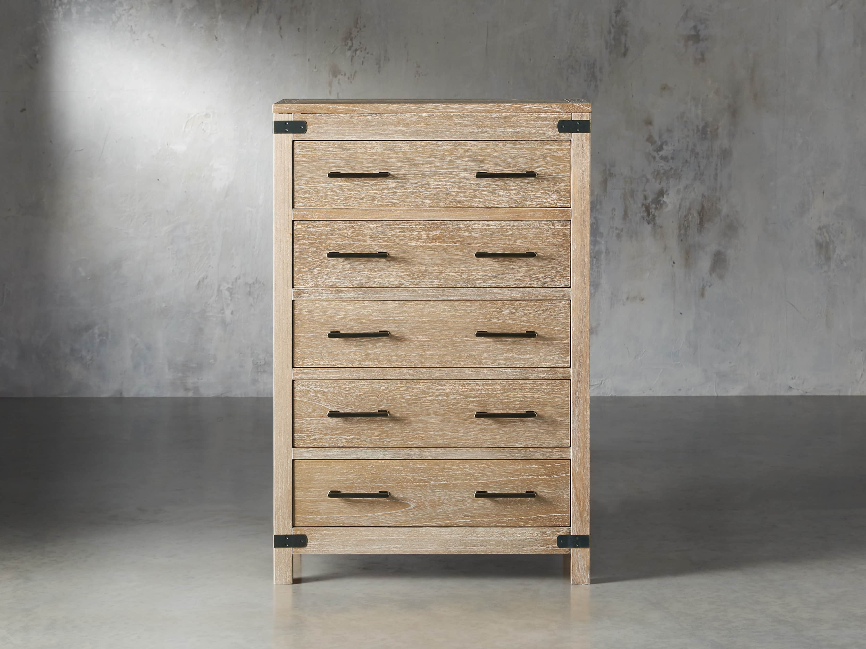 Tremont 5 Drawer Dresser In Dry Branch Natural