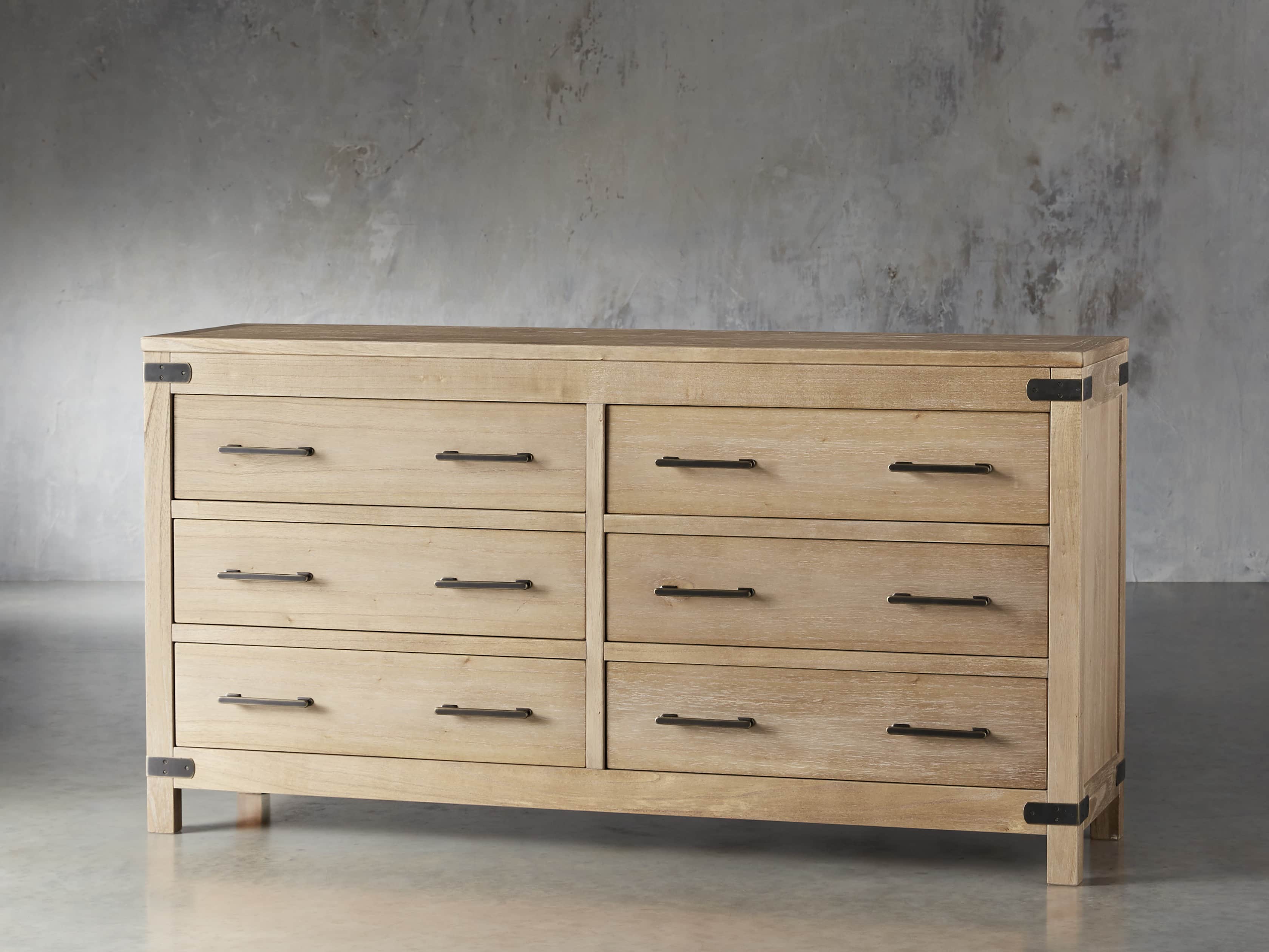 Tremont 6 Drawer Dresser In Dry Branch Natural