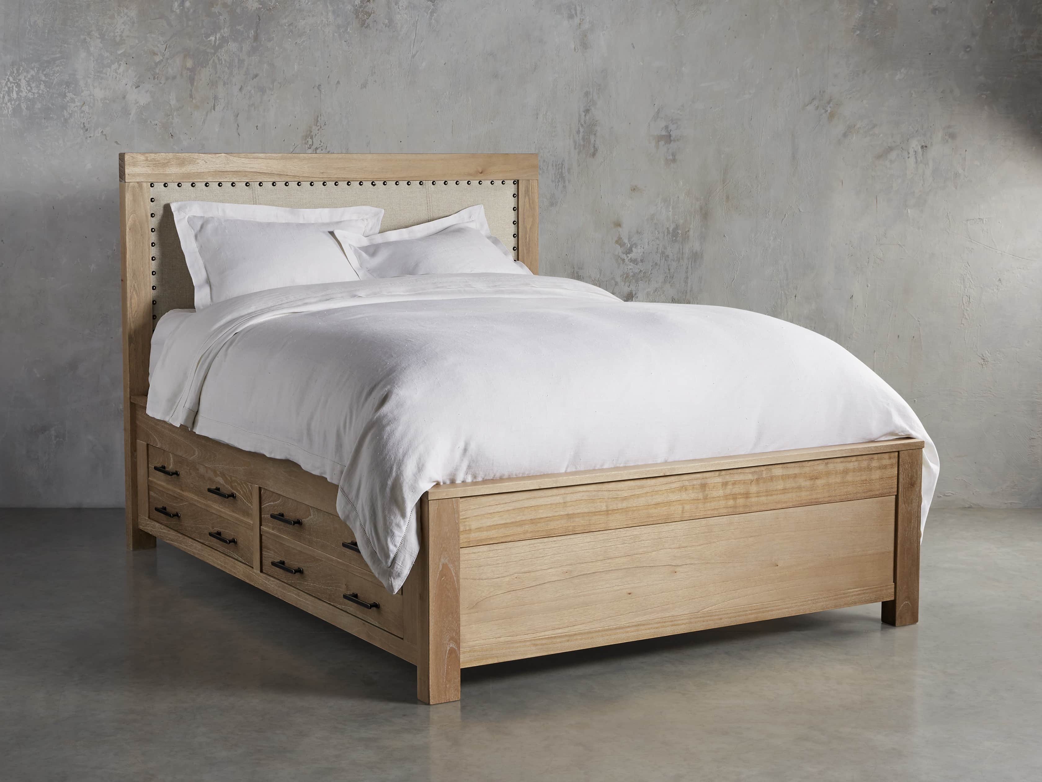 Tremont 54" Full Storage Bed in Dry Branch Natural, slide 2 of 10