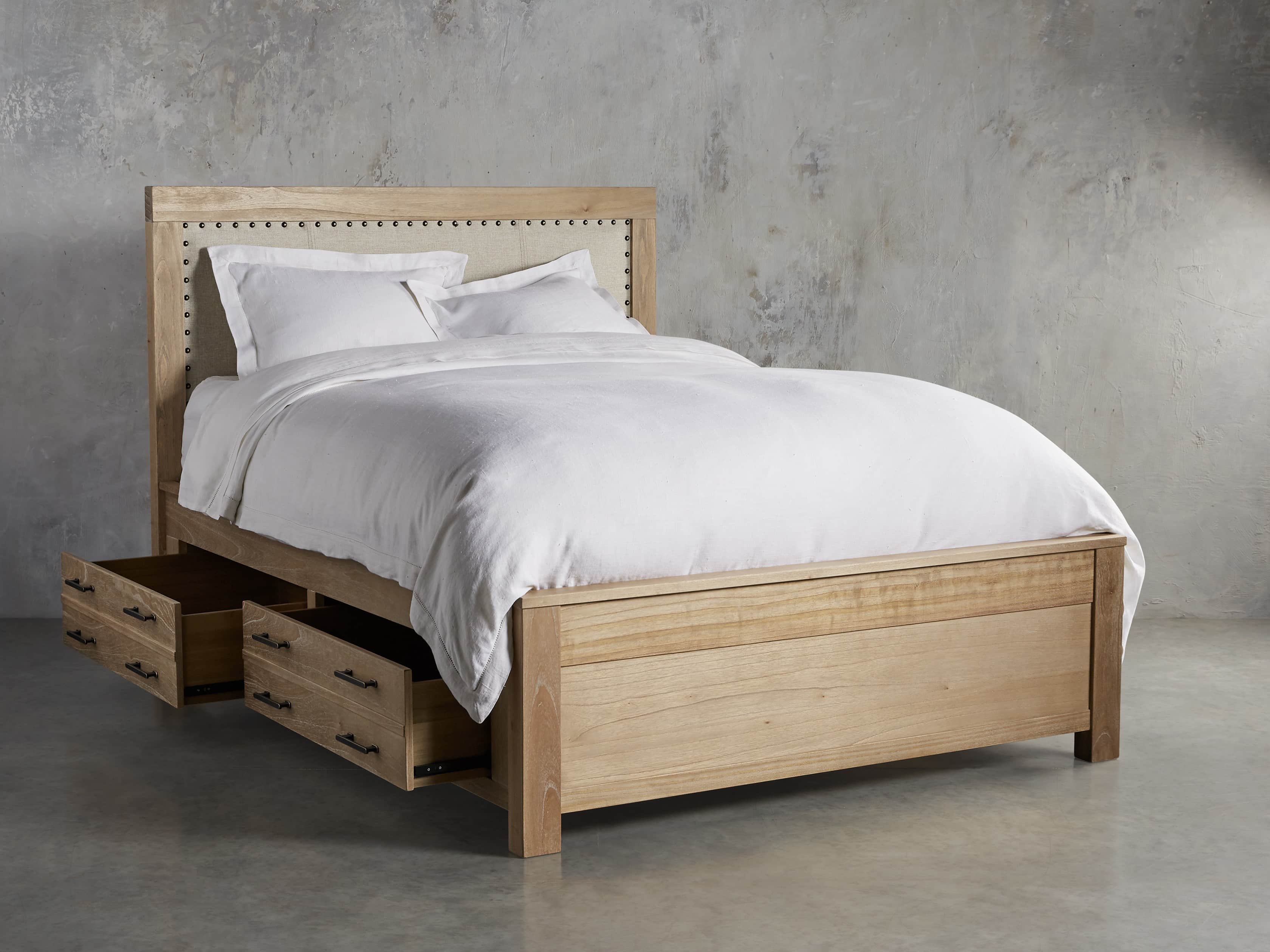 Tremont 54" Full Storage Bed in Dry Branch Natural, slide 3 of 10