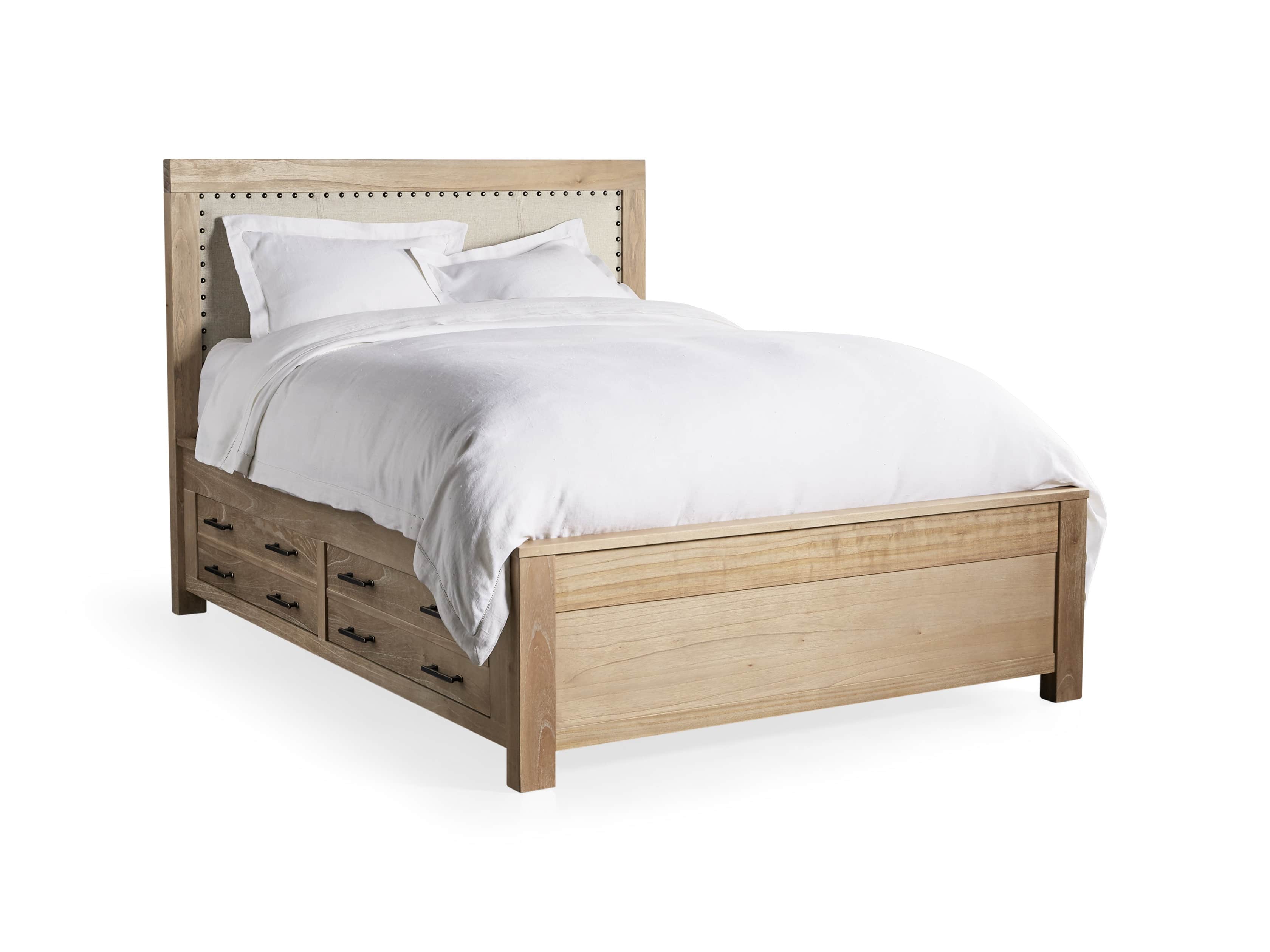 Tremont 81" King Storage Bed in Dry Branch Natural