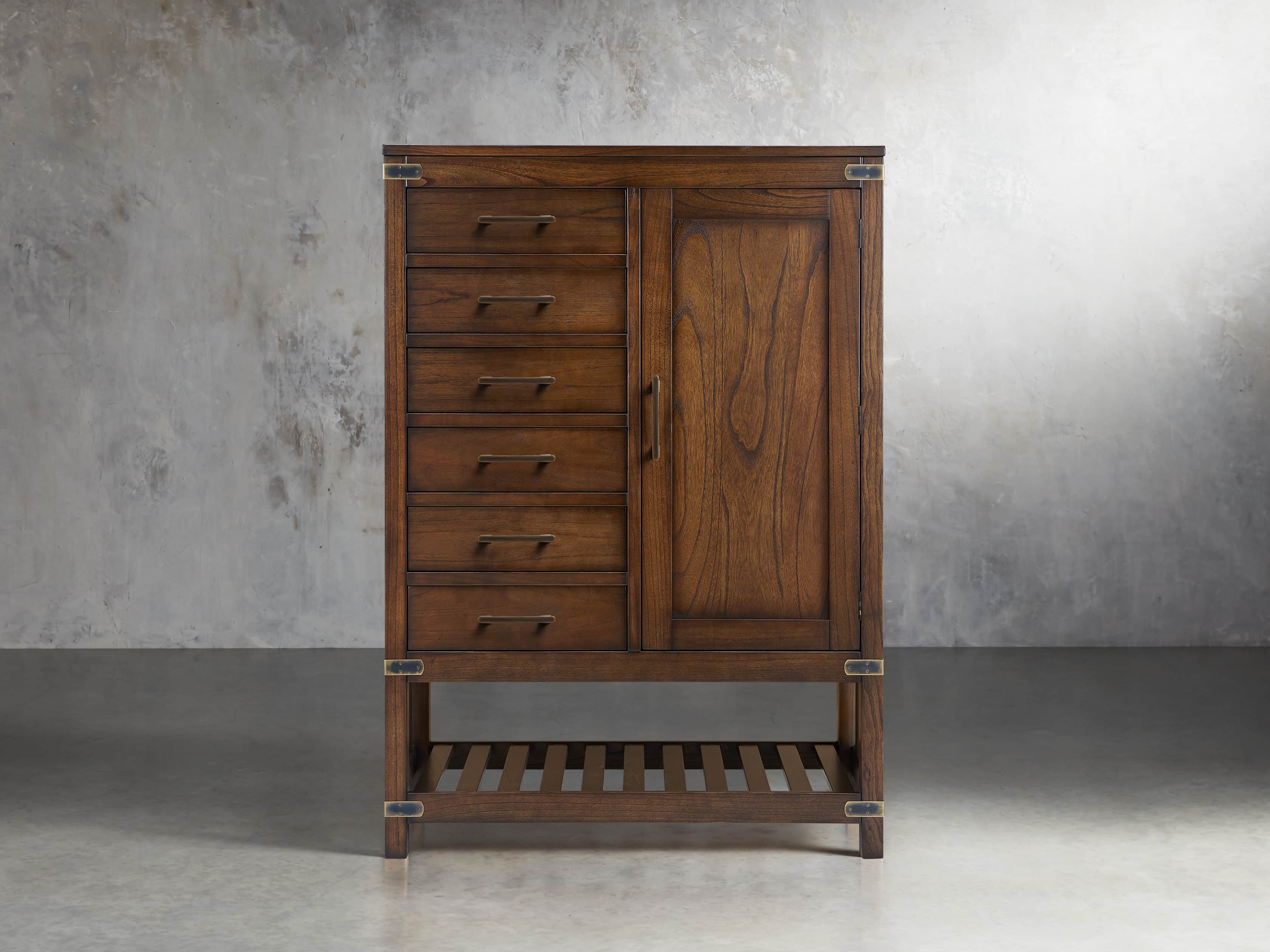 Tremont Wardrobe In Midnight Java