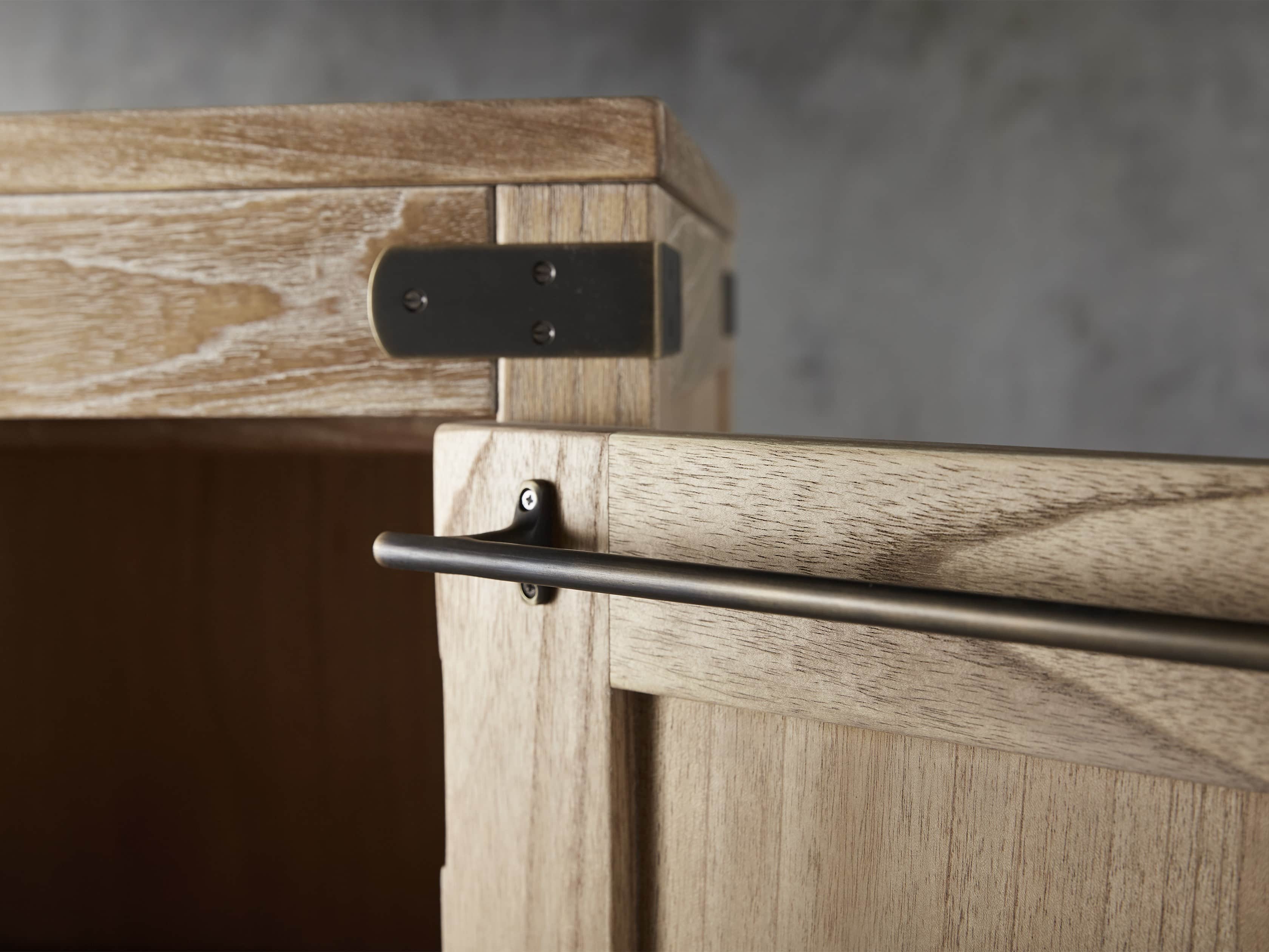 Tremont Wardrobe In Dry Branch Natural