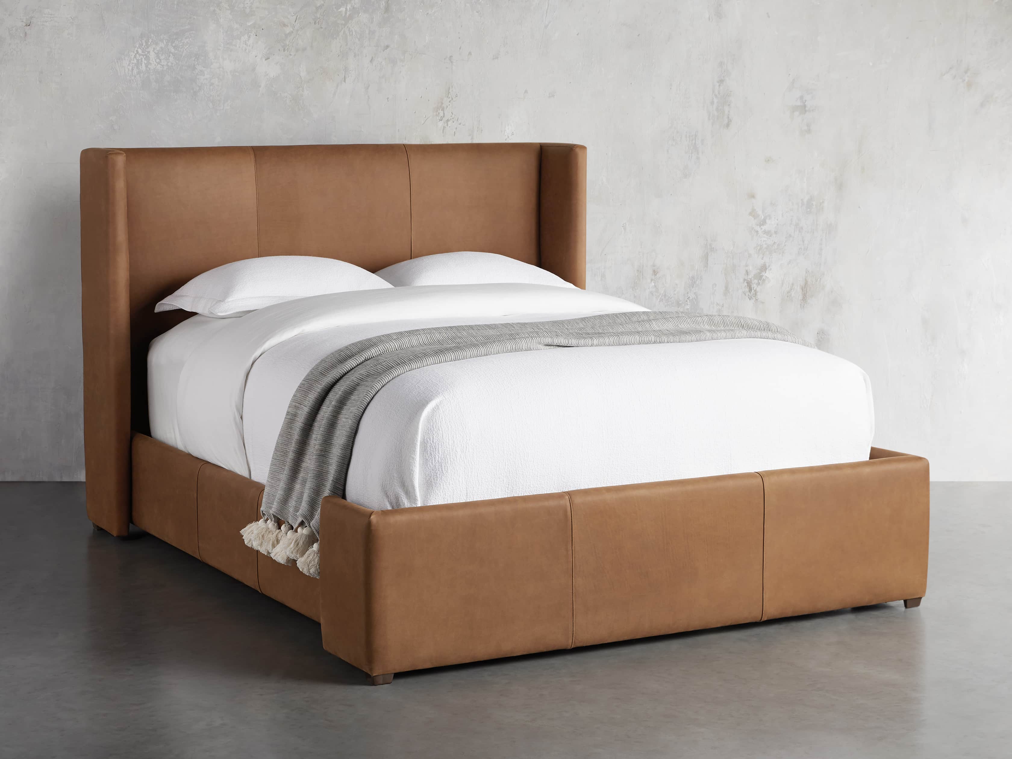 Wyller Queen Bed in Lukas Pecan, slide 1 of 8