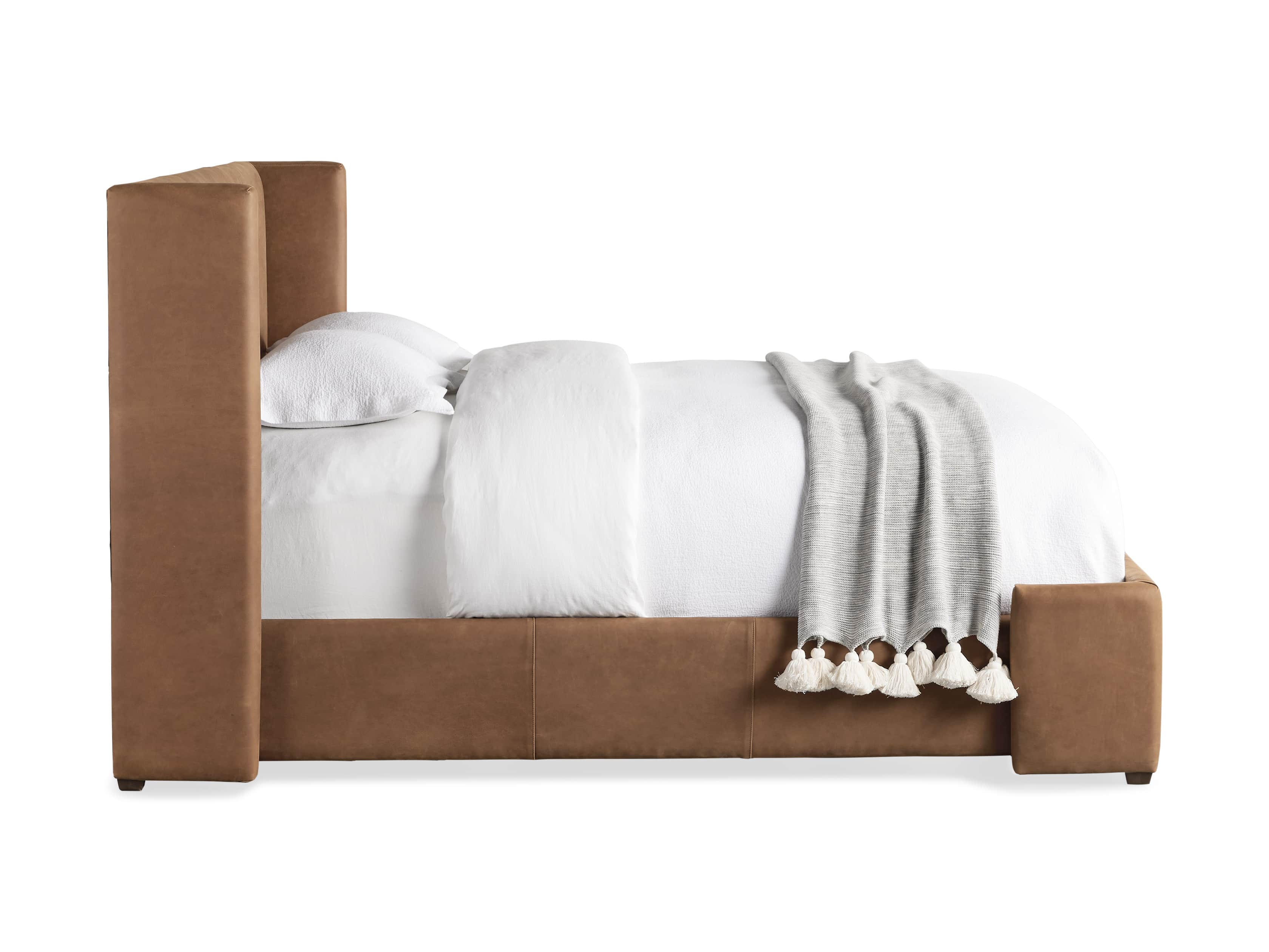 Wyller Queen Bed in Lukas Pecan, slide 8 of 8