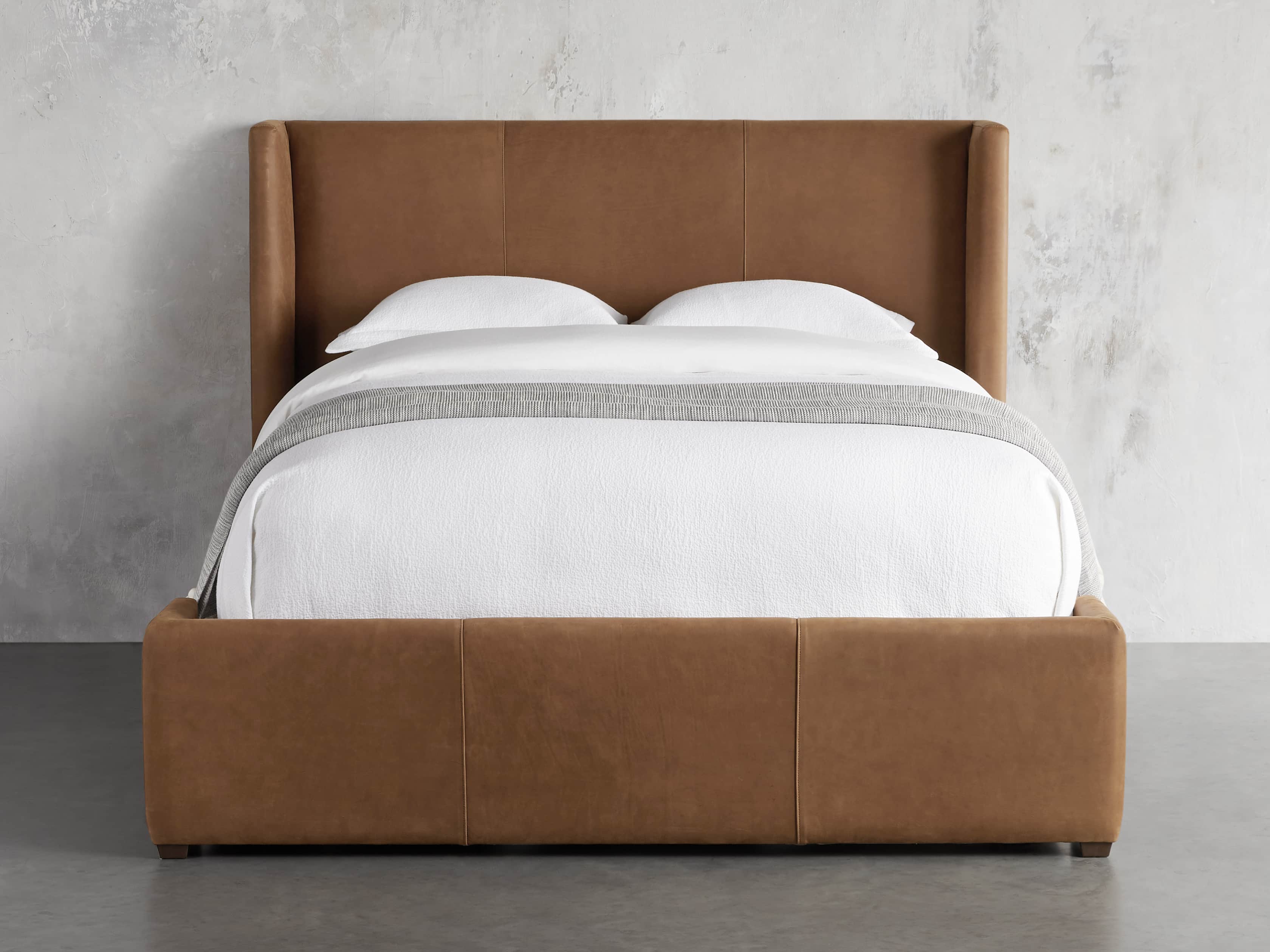 Wyller Queen Bed in Lukas Pecan, slide 2 of 8
