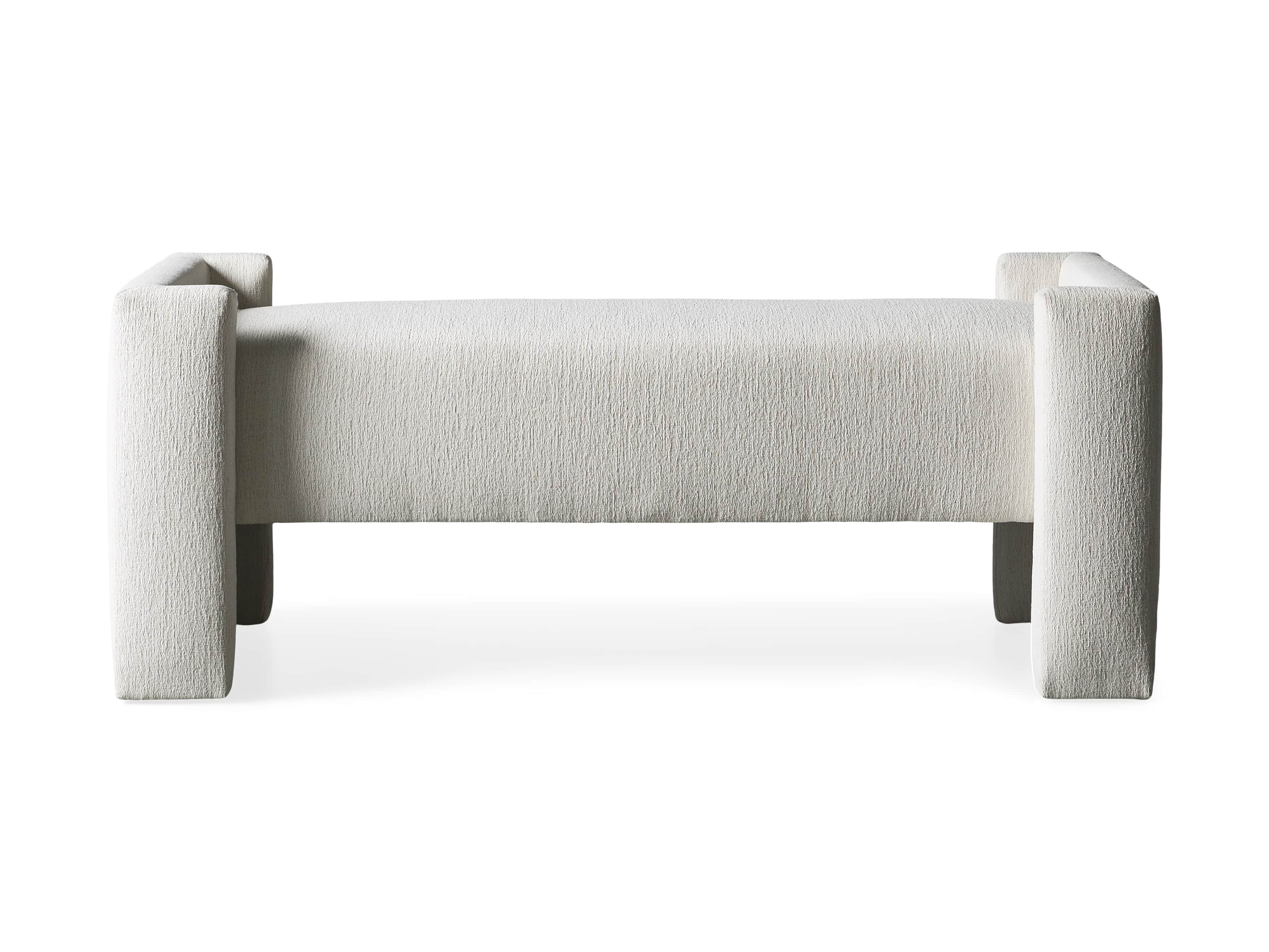 Wyller 55" Bench in Tania Cashmere, slide 4 of 4