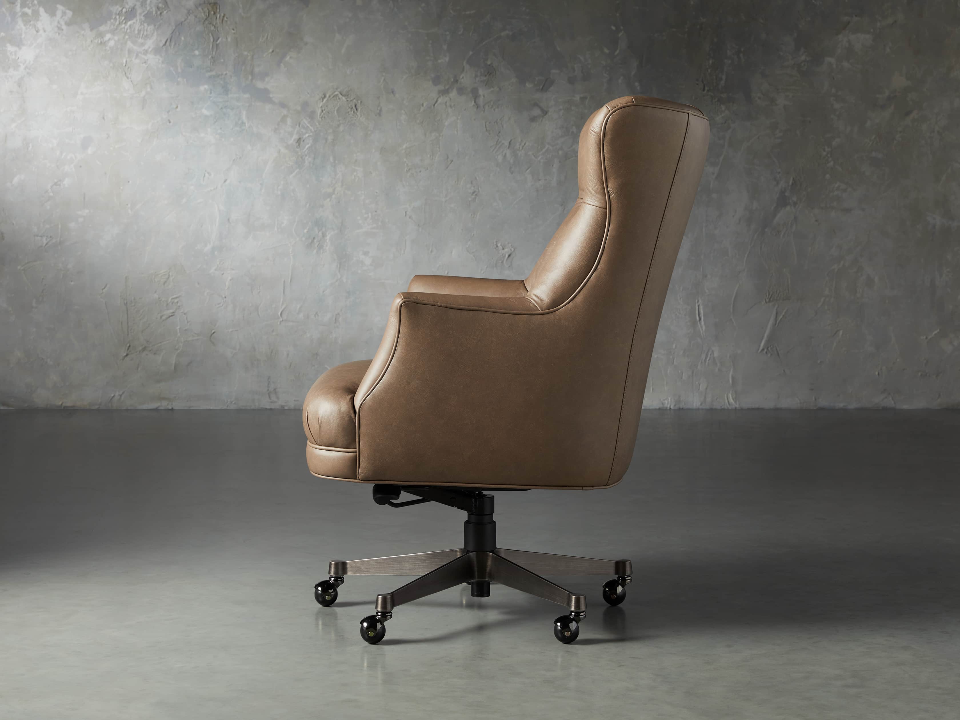 Addy Leather Desk Chair