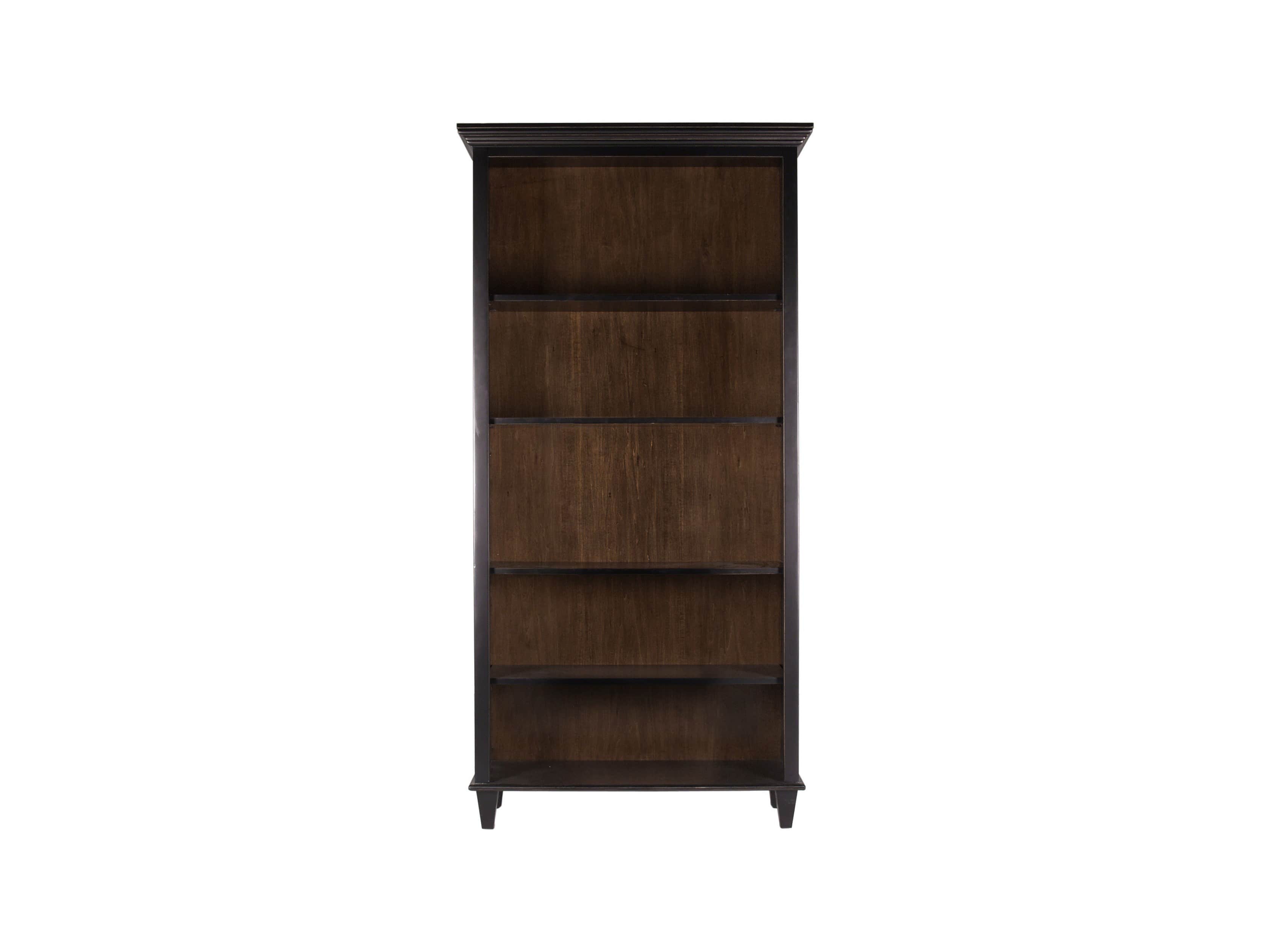Alderson Bookcase In Blackened Honey