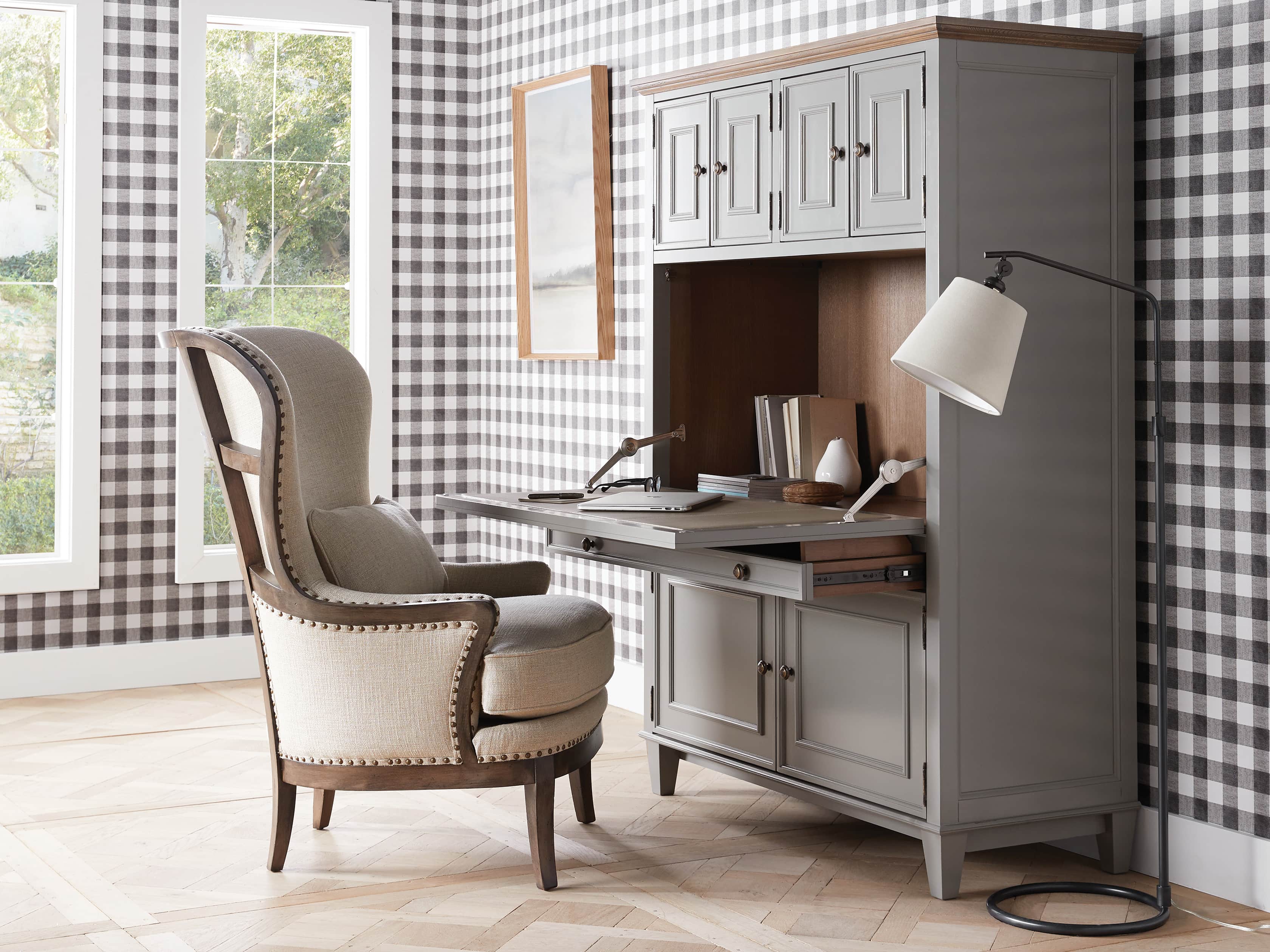 Alderson Office Collection Arhaus Alderson Office Collection Arhaus, Arhaus Alderson Computer Cabinet