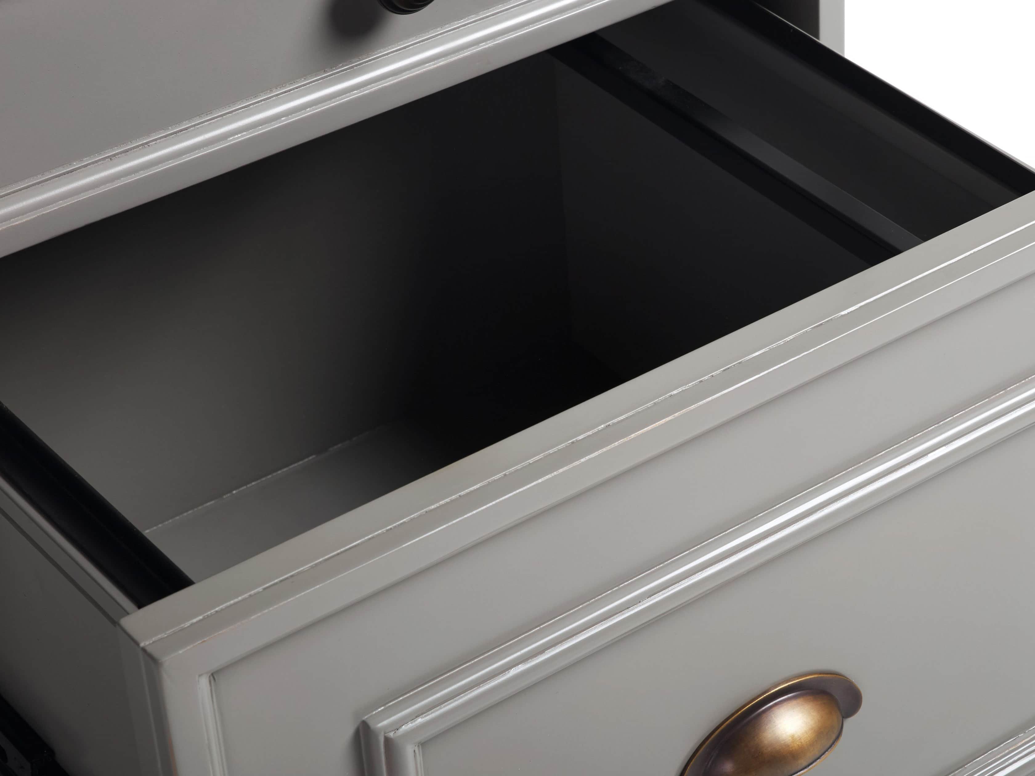 Alderson Executive Desk in Stratus and Chatham Grey