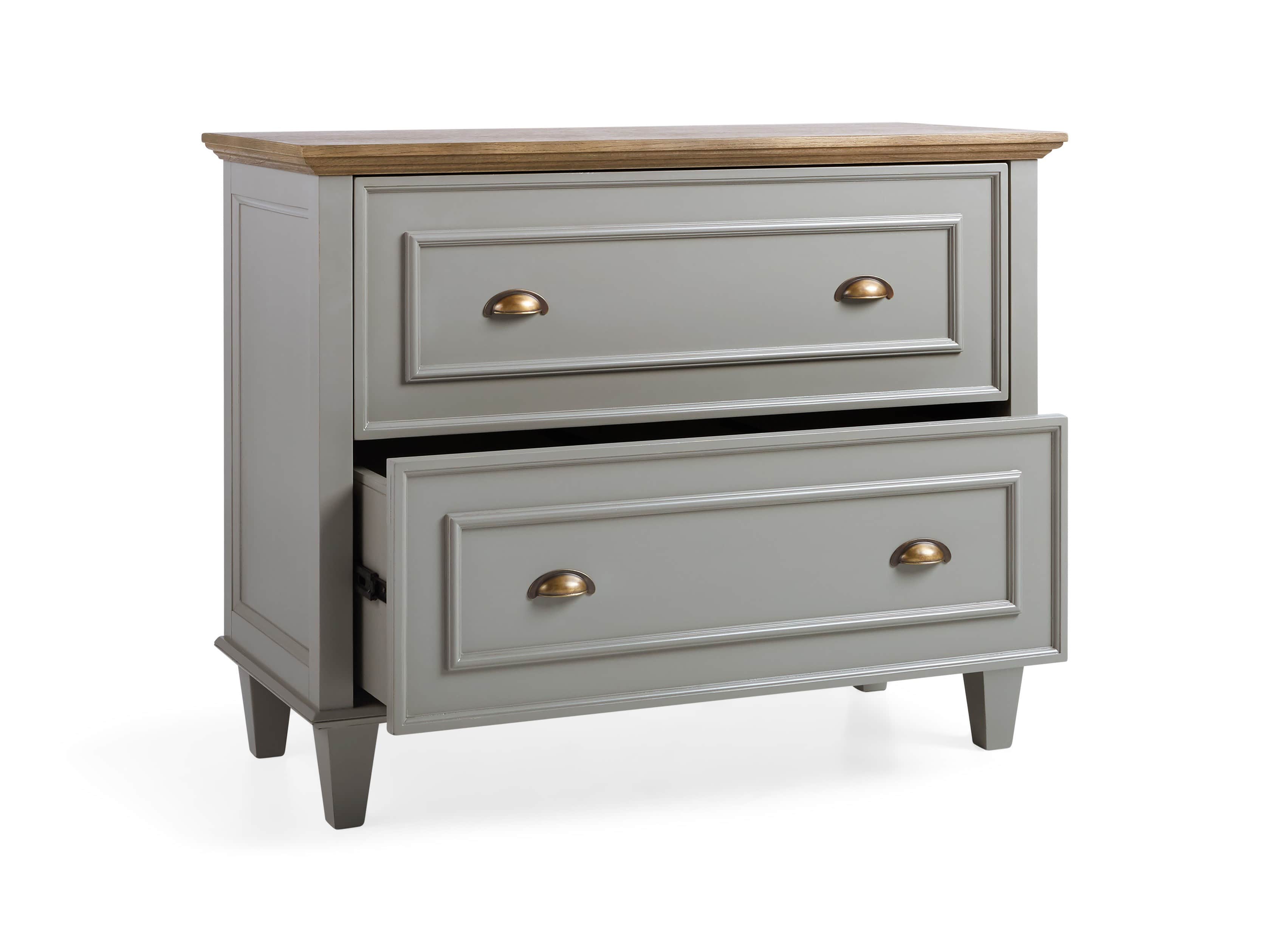 Alderson Lateral File in Stratus and Chatham Grey