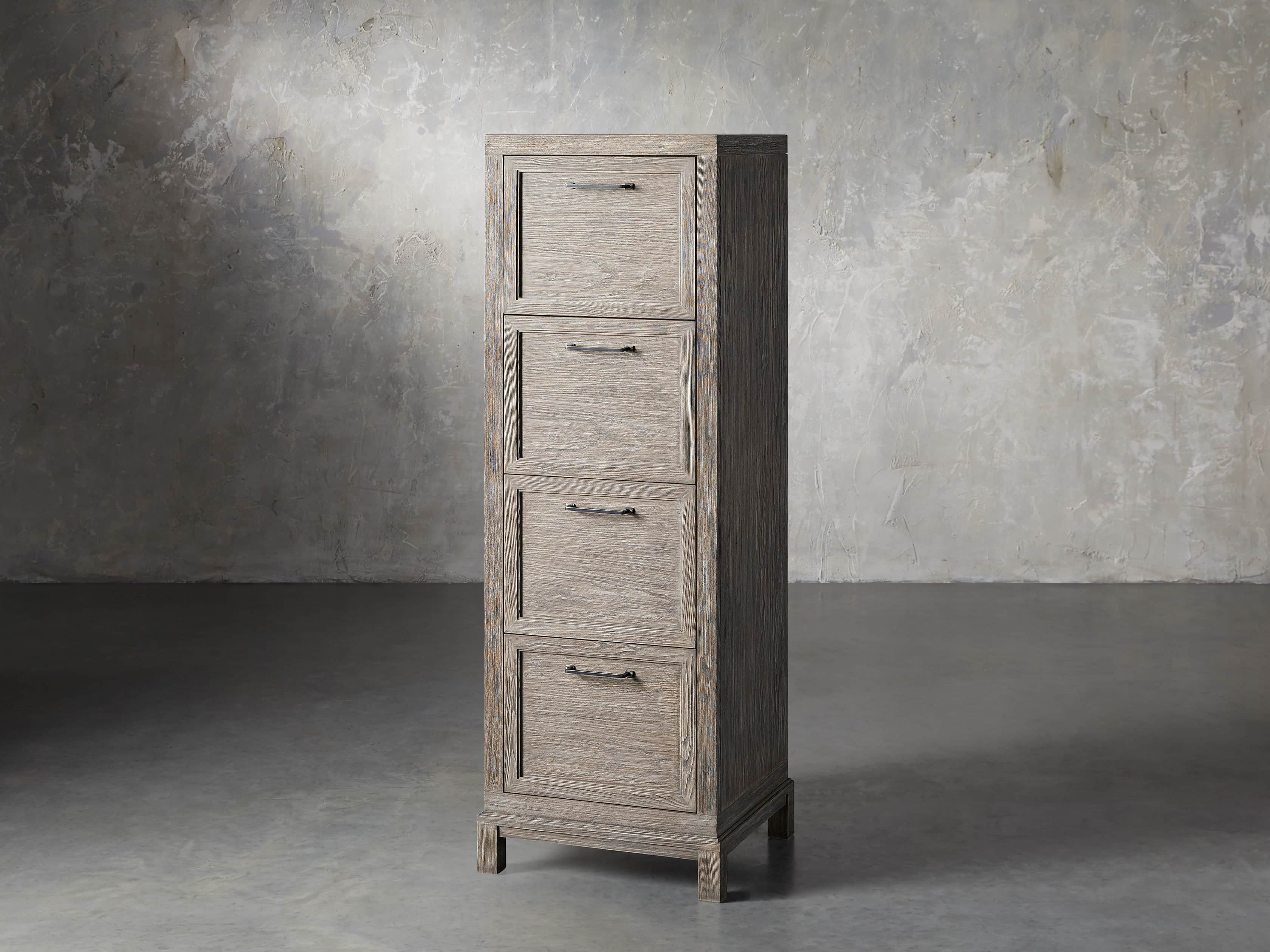 Argent 22" Tall File Cabinet