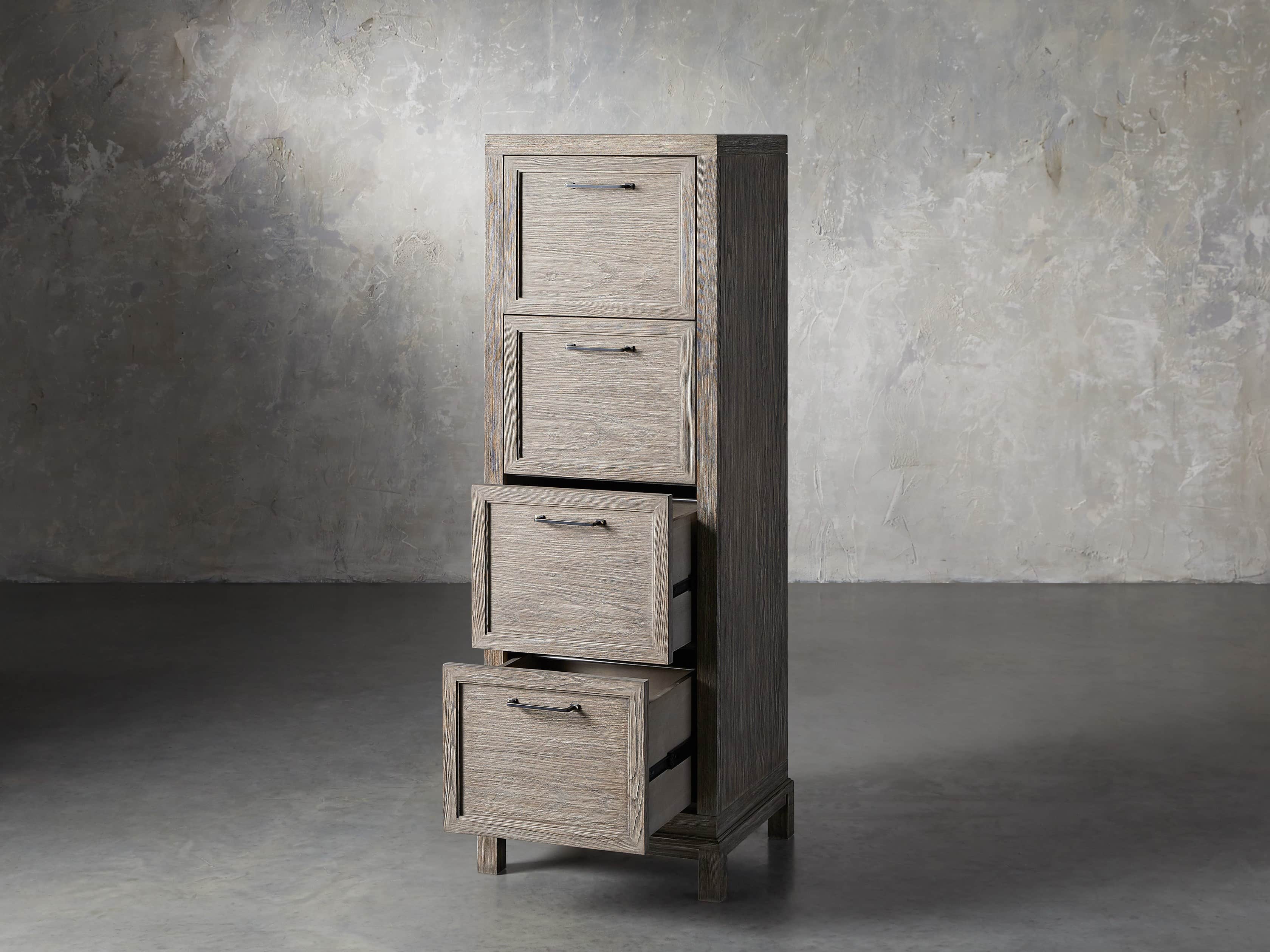 Argent 22" Tall File Cabinet